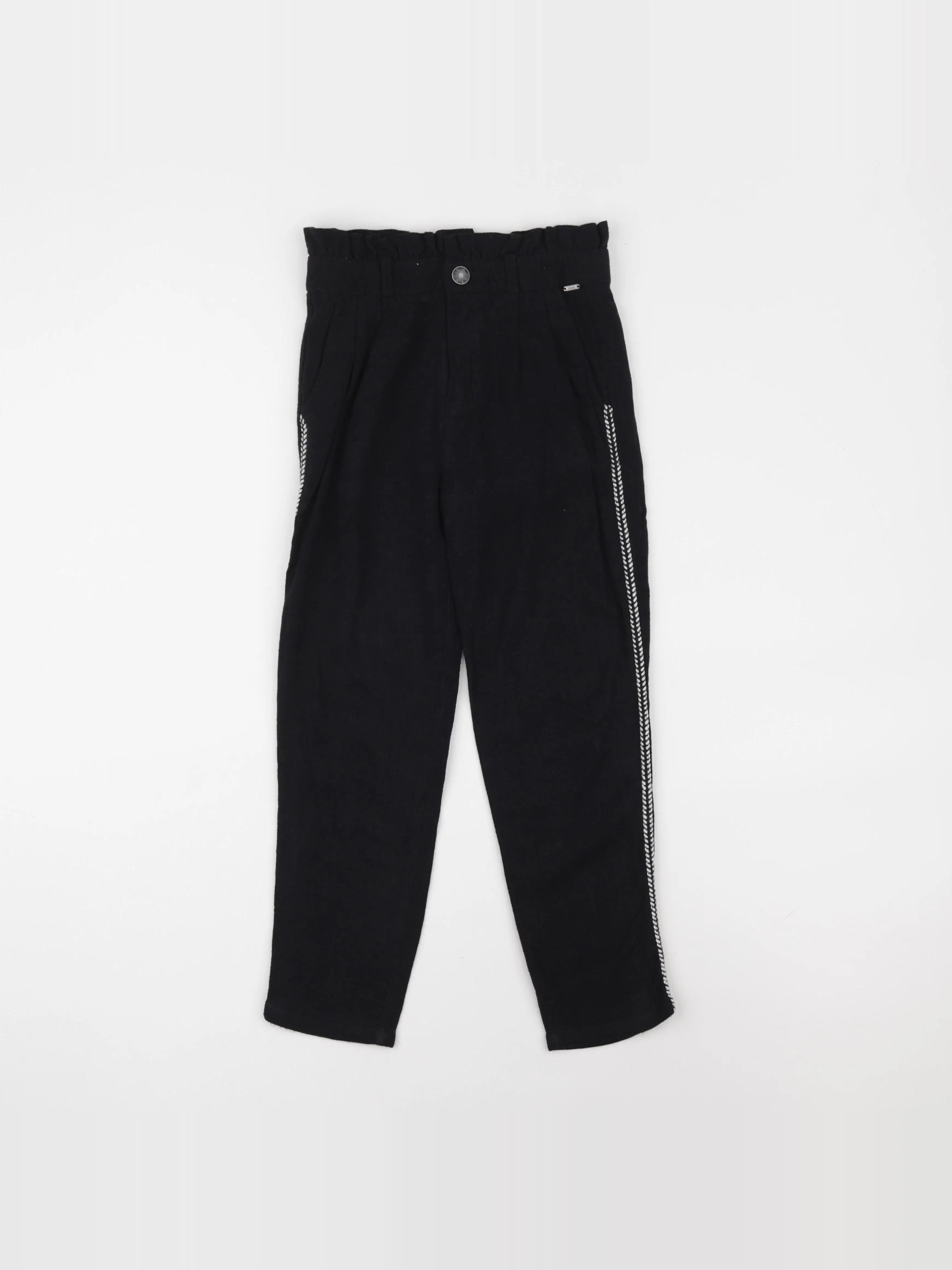 IKKS - pantalon noir - 8 ans
