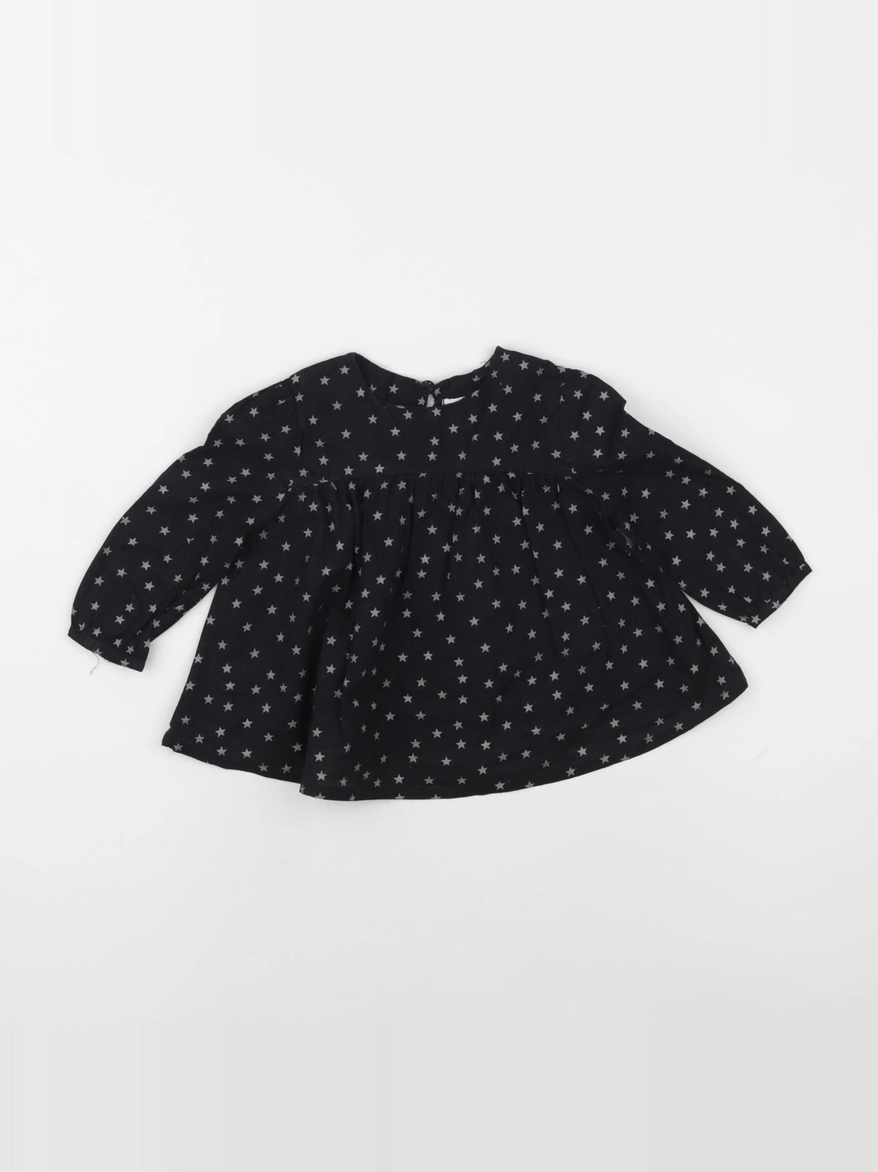 Vertbaudet - blouse noir - 2 ans
