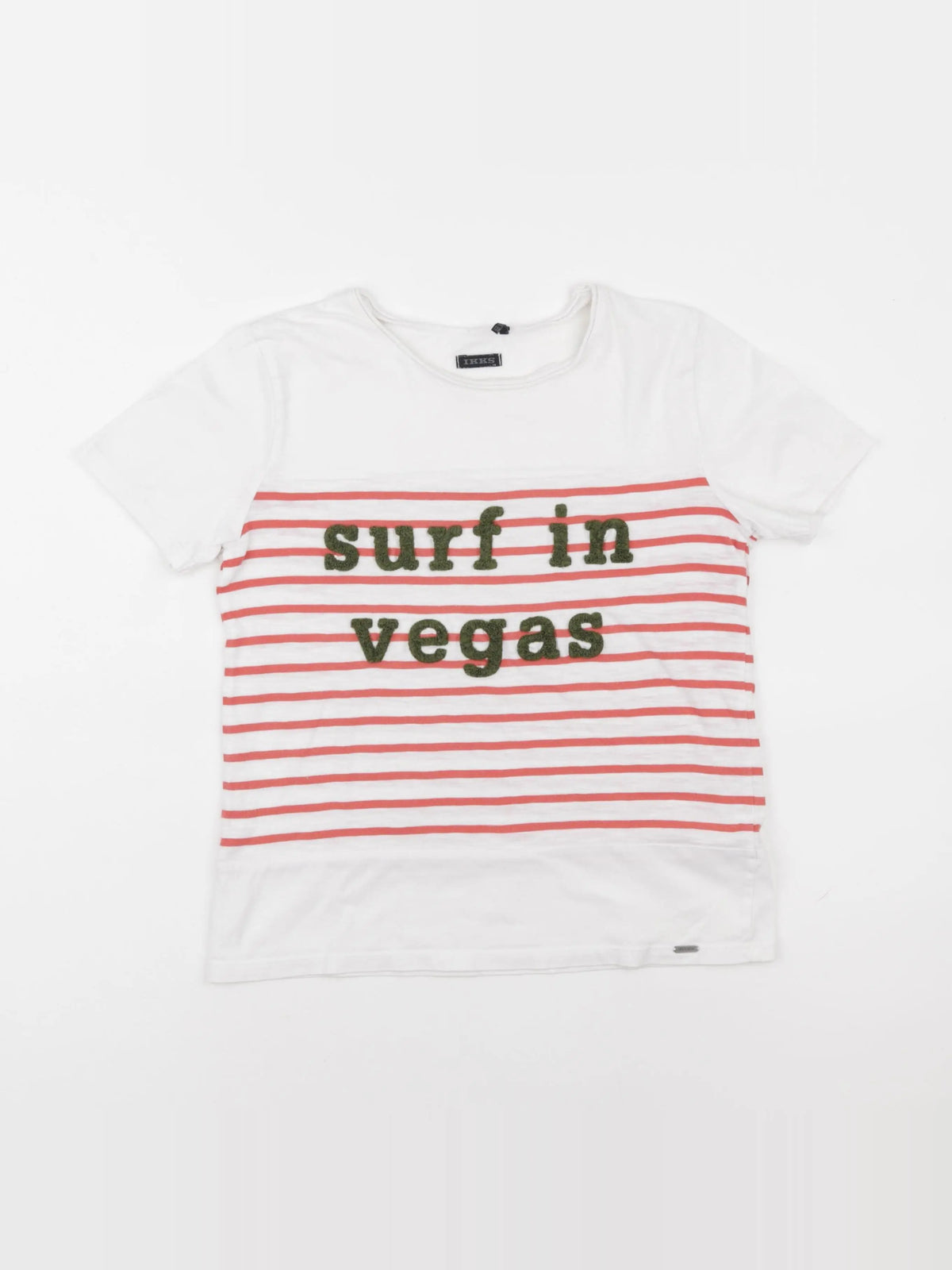 IKKS - tee-shirt rouge - 10 ans