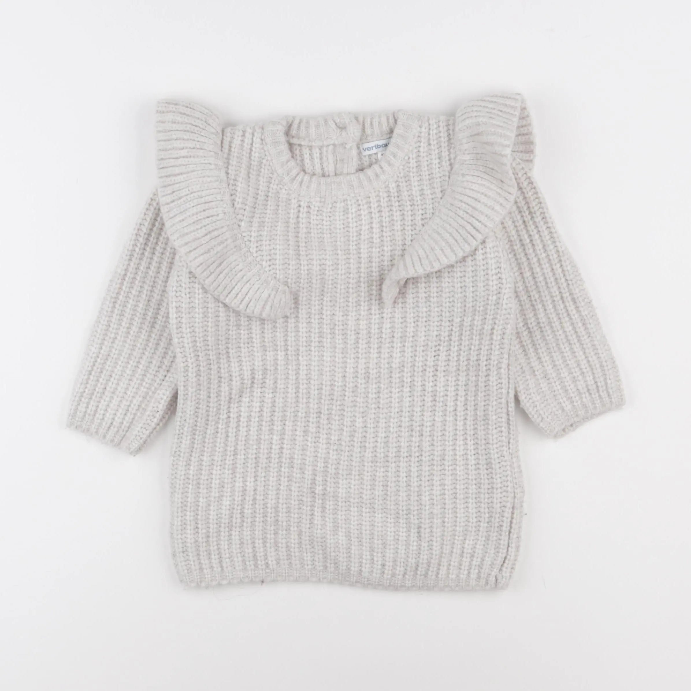 Vertbaudet - robe gris - 18 mois