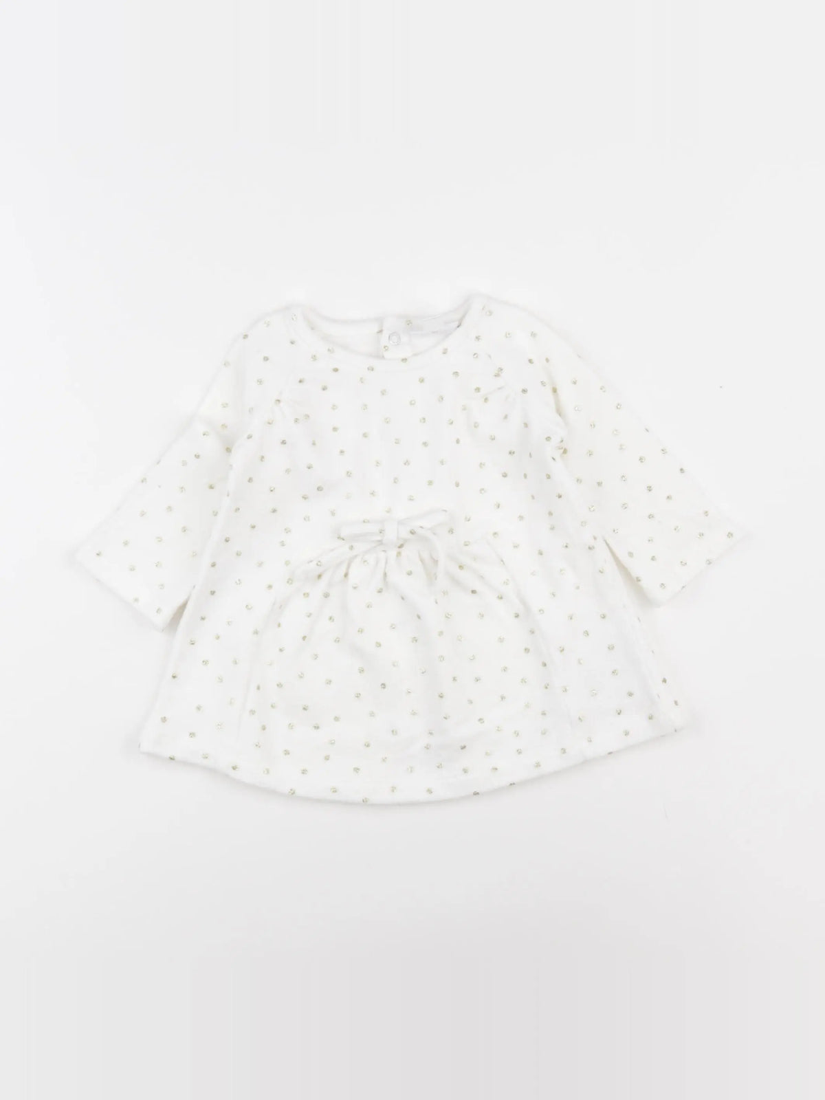 Vertbaudet - robe blanc - 3 mois