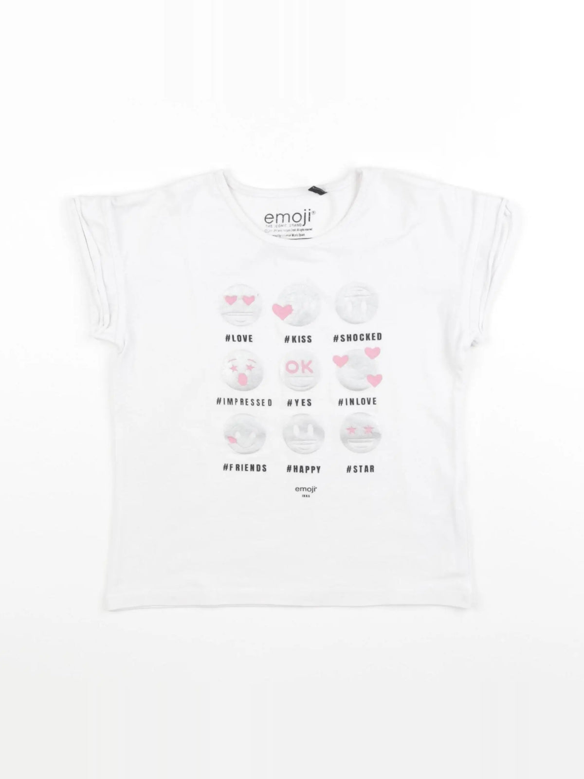IKKS - tee-shirt blanc - 6 ans