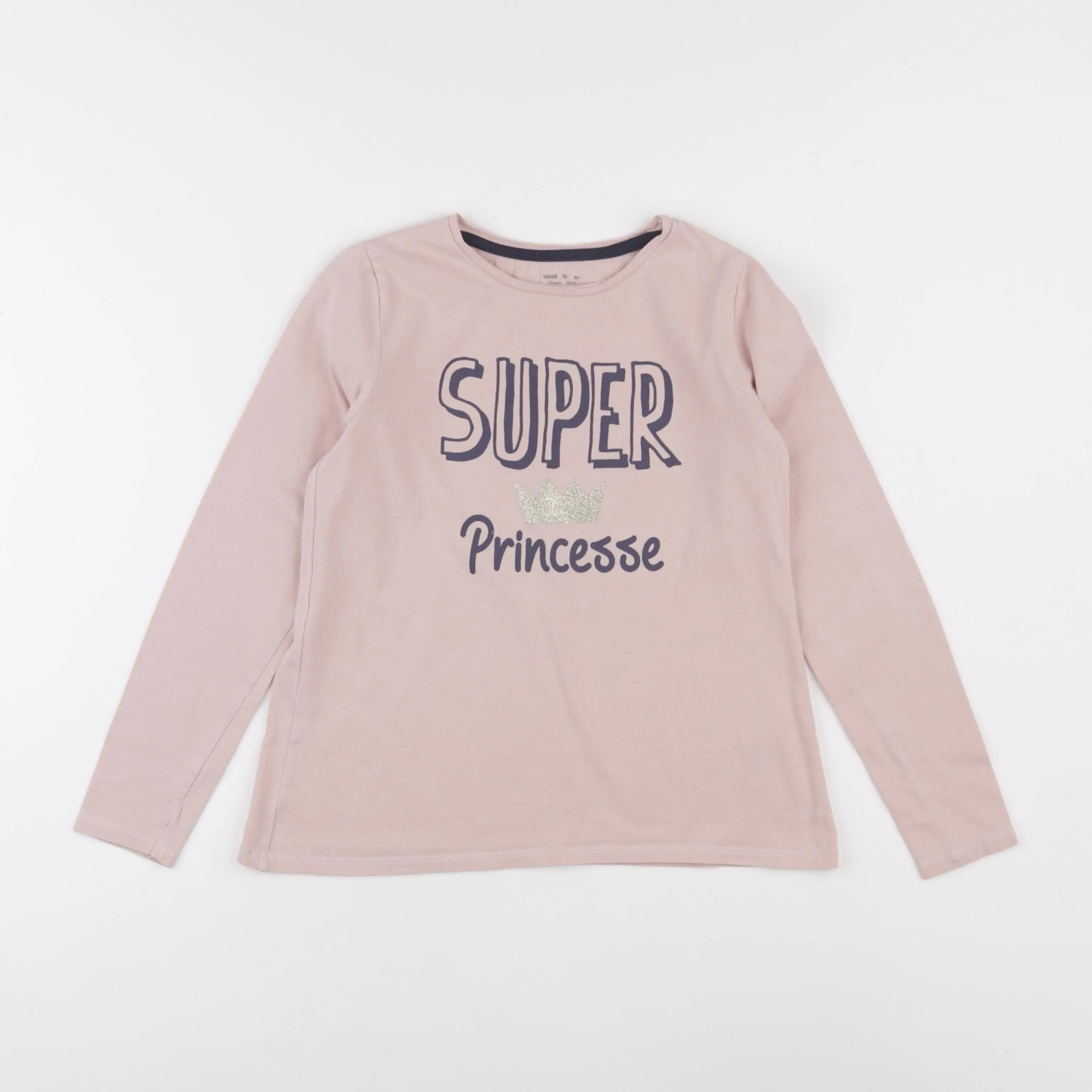 Vertbaudet - tee-shirt rose - 10 ans