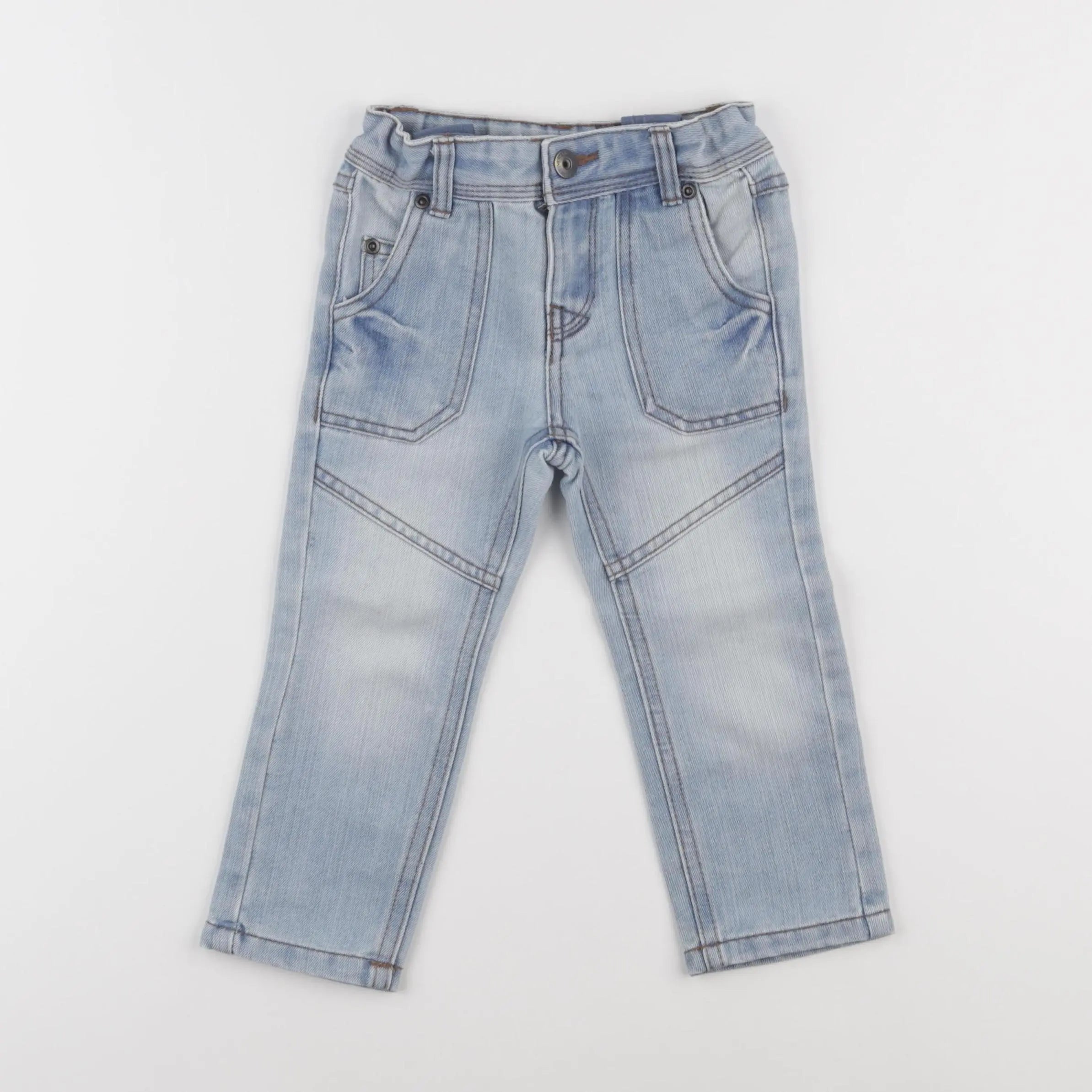 Vertbaudet - jean bleu - 2 ans