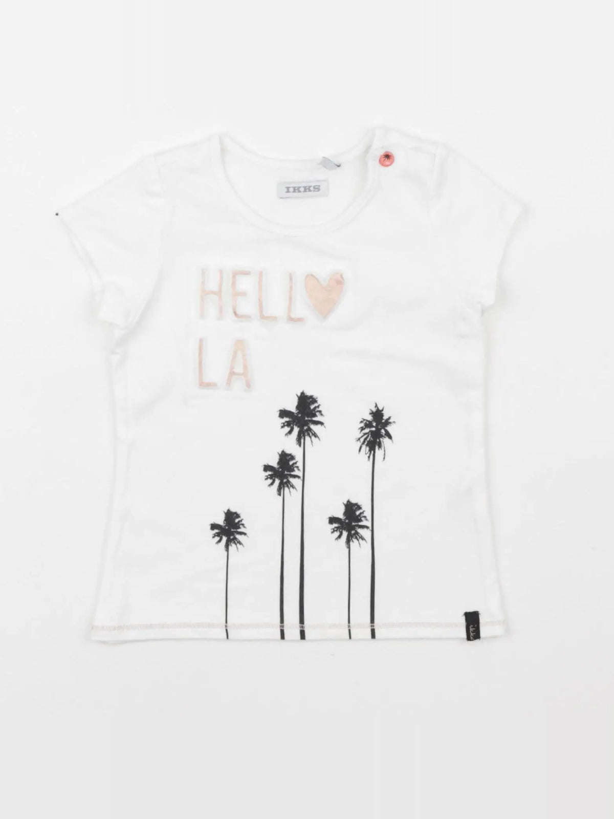 IKKS - tee-shirt blanc - 12 mois