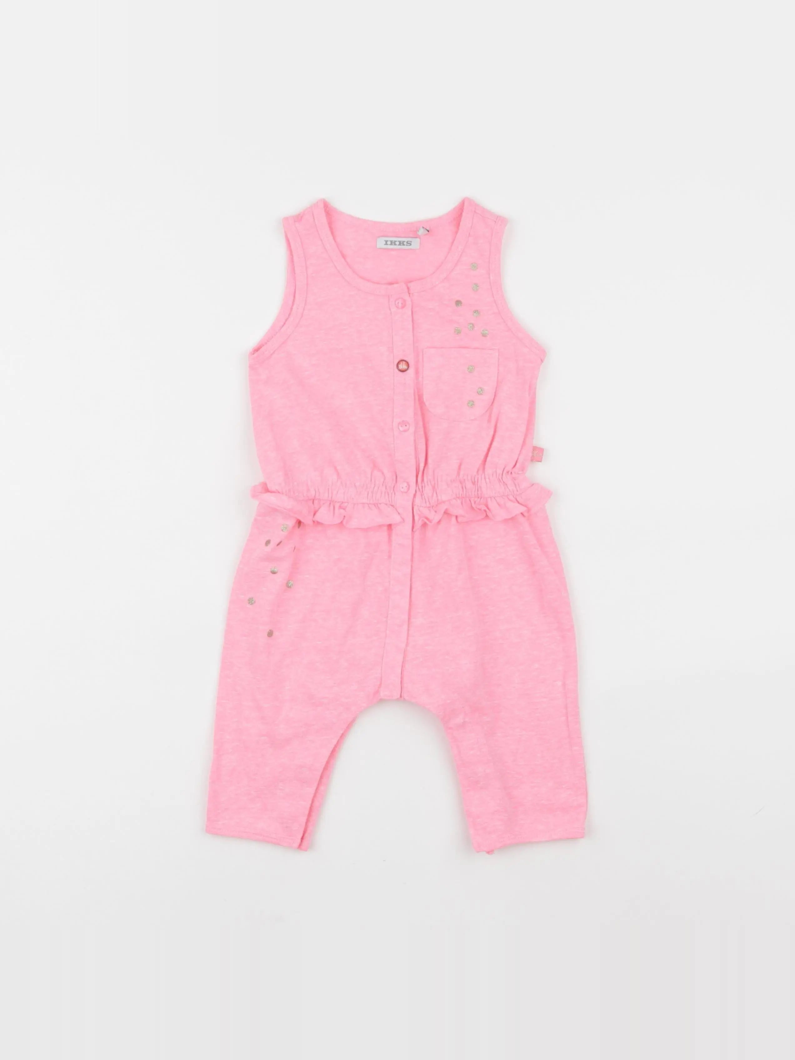 IKKS - combinaison rose - 6 mois