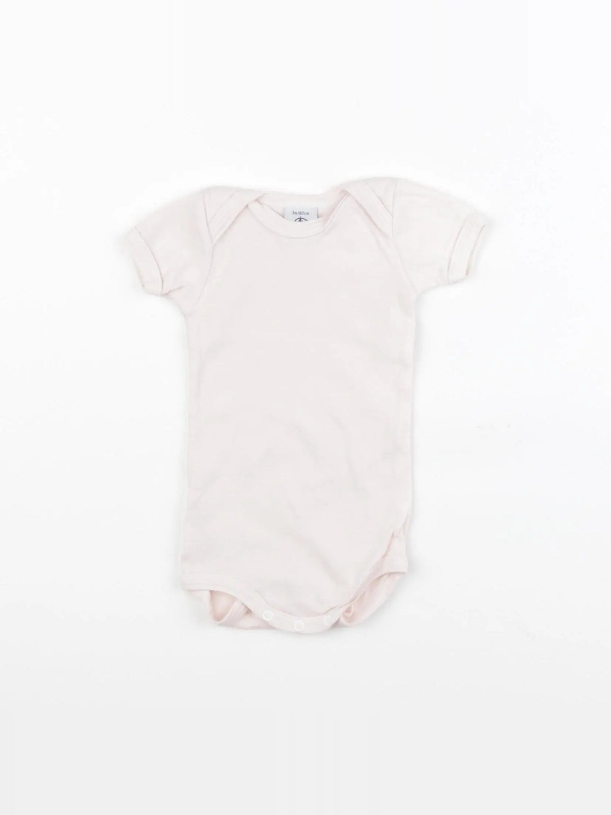 Petit Bateau - body rose - 3 mois