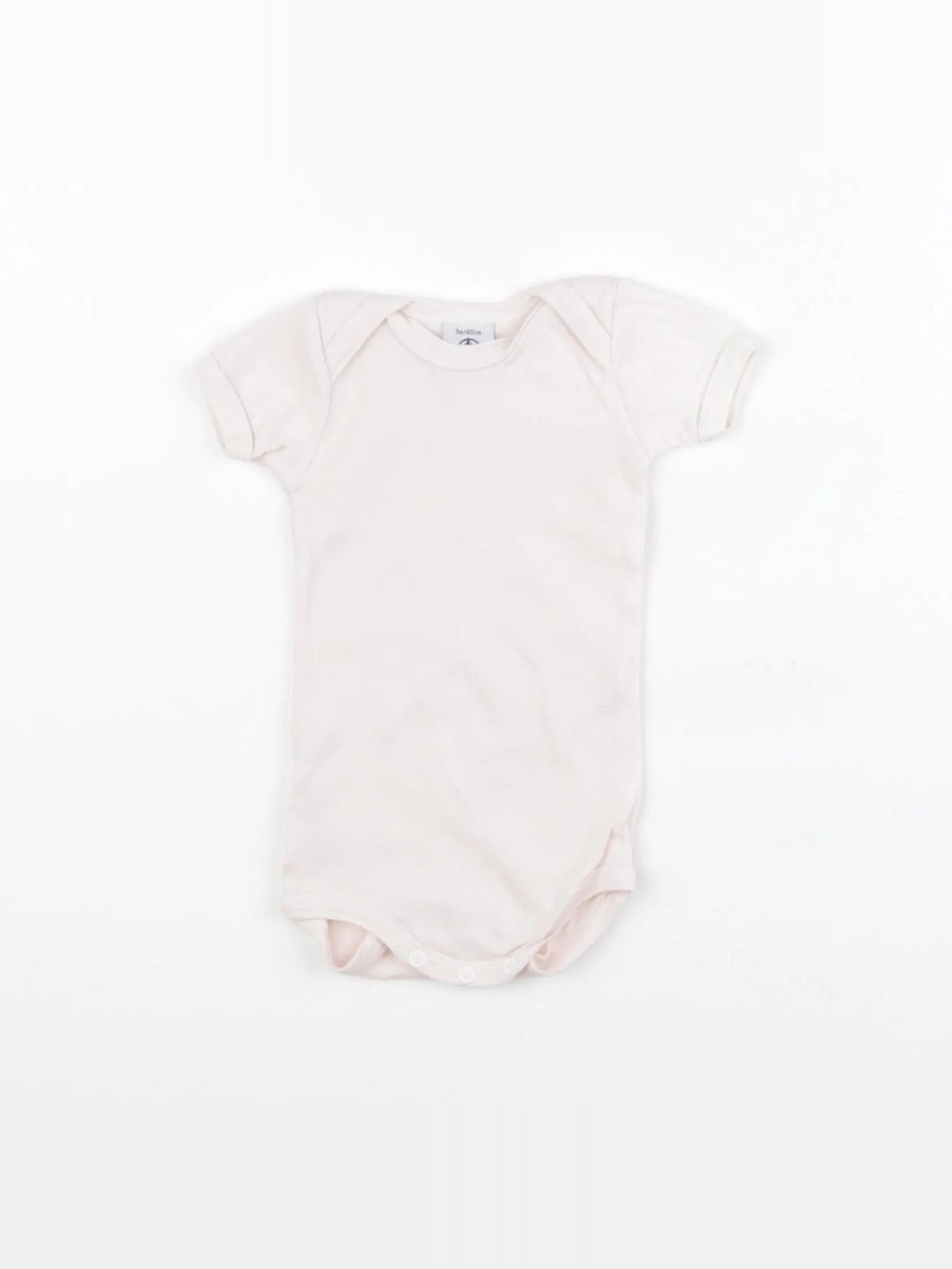 Petit Bateau - body rose - 3 mois