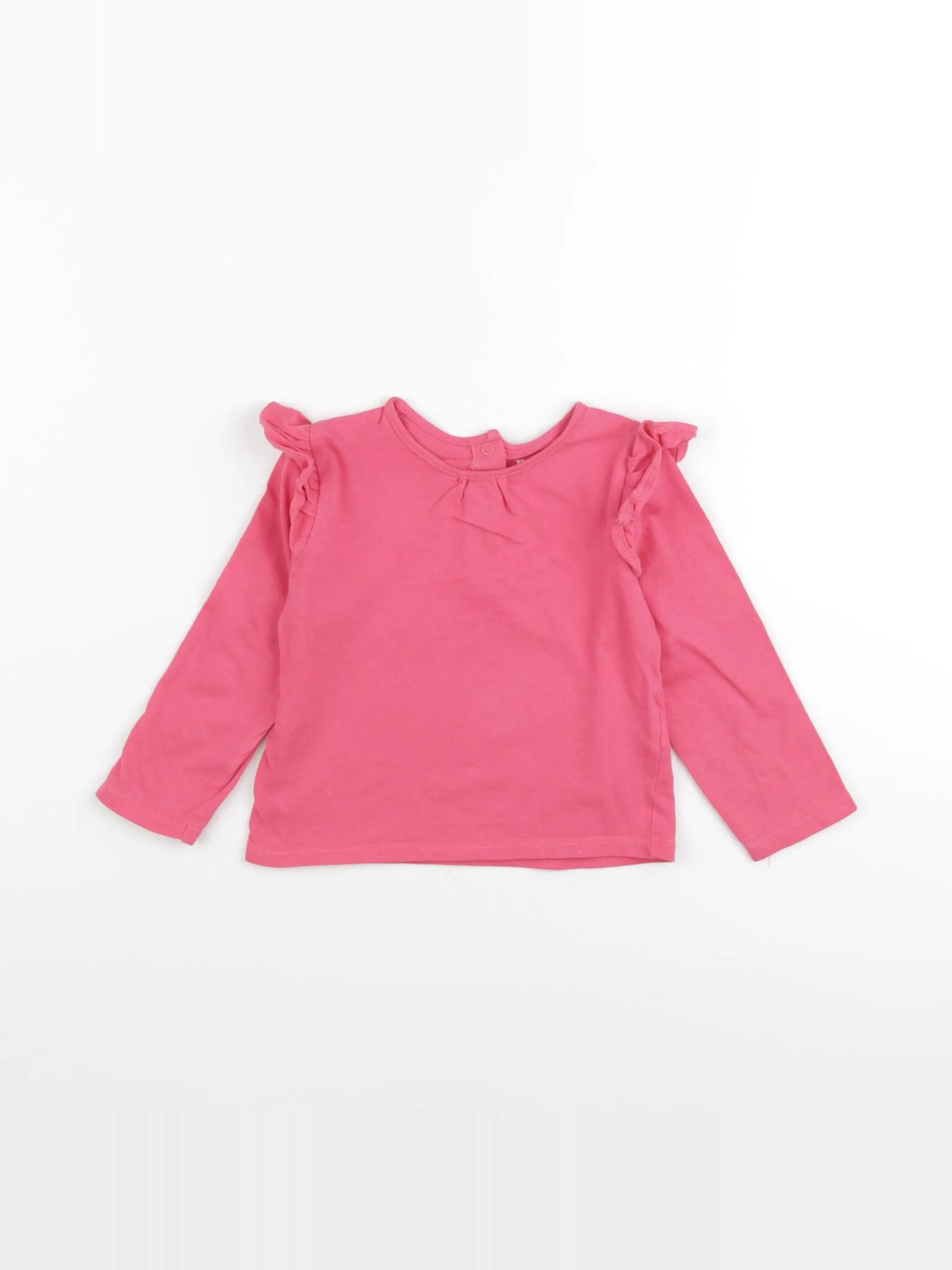 Vertbaudet - tee-shirt rose - 18 mois
