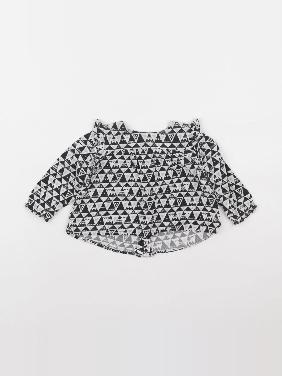 IKKS - blouse blanc, noir - 12 mois