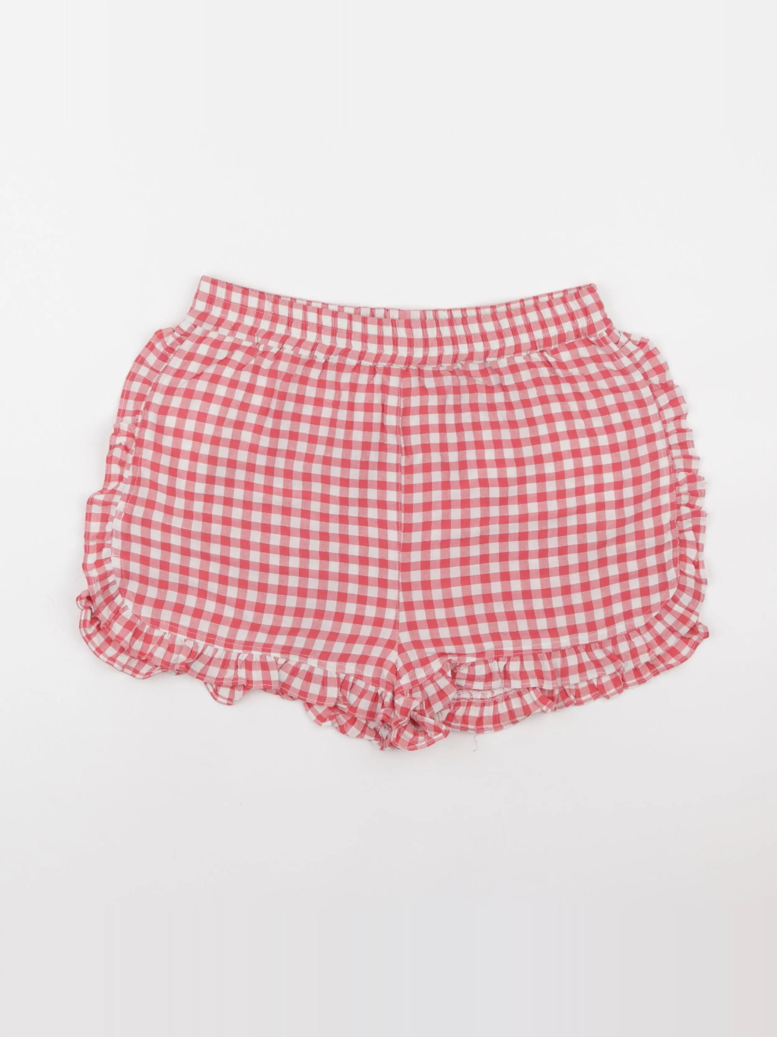 Bellerose - short blanc, rouge - 16 ans