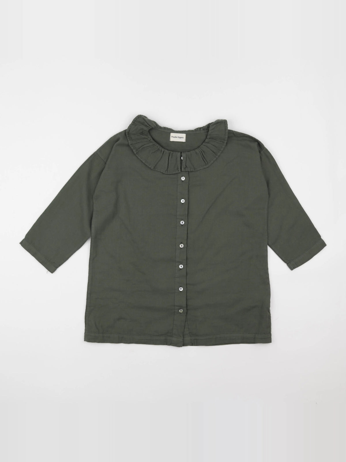 Poudre Organic - blouse vert - 12 ans