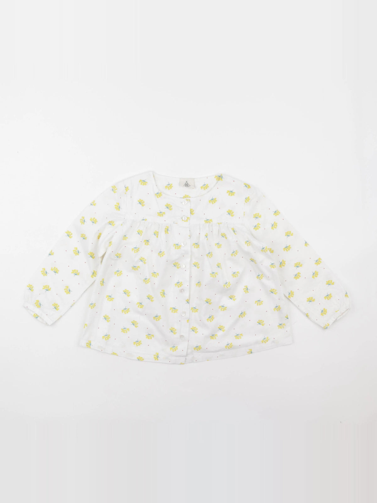 Lililotte - blouse blanc, jaune - 6 ans