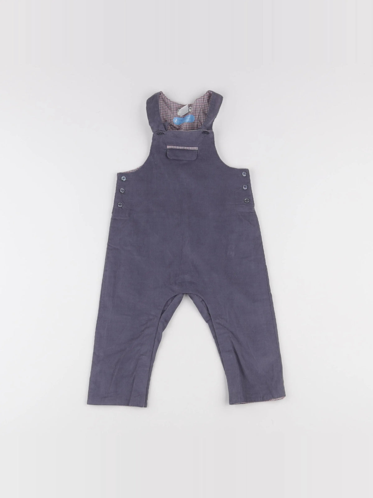 Cyrillus - salopette bleu - 12 mois