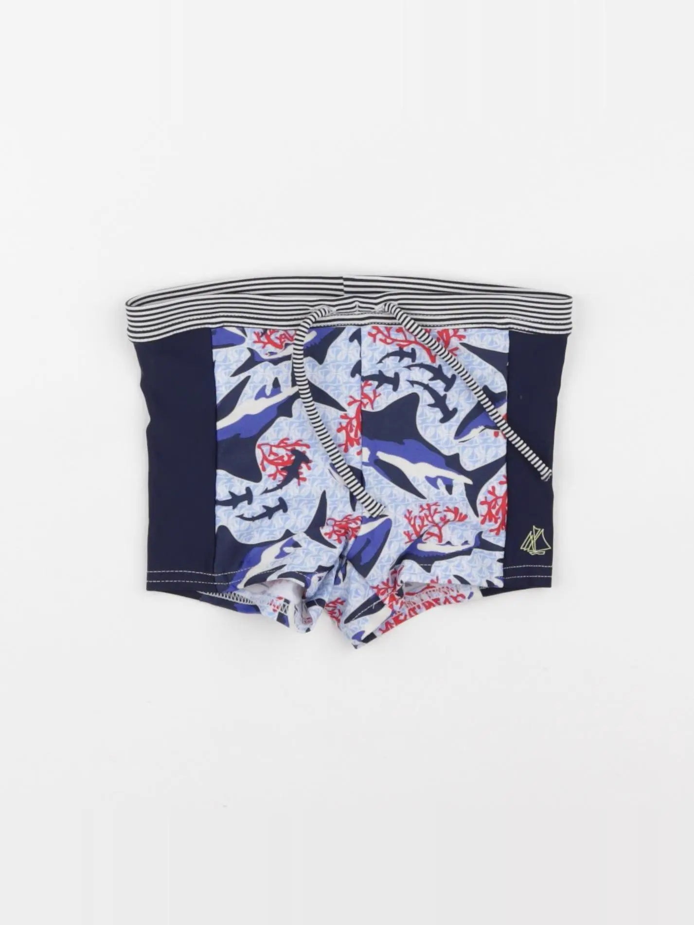 Petit Bateau - maillot de bain bleu - 24 mois