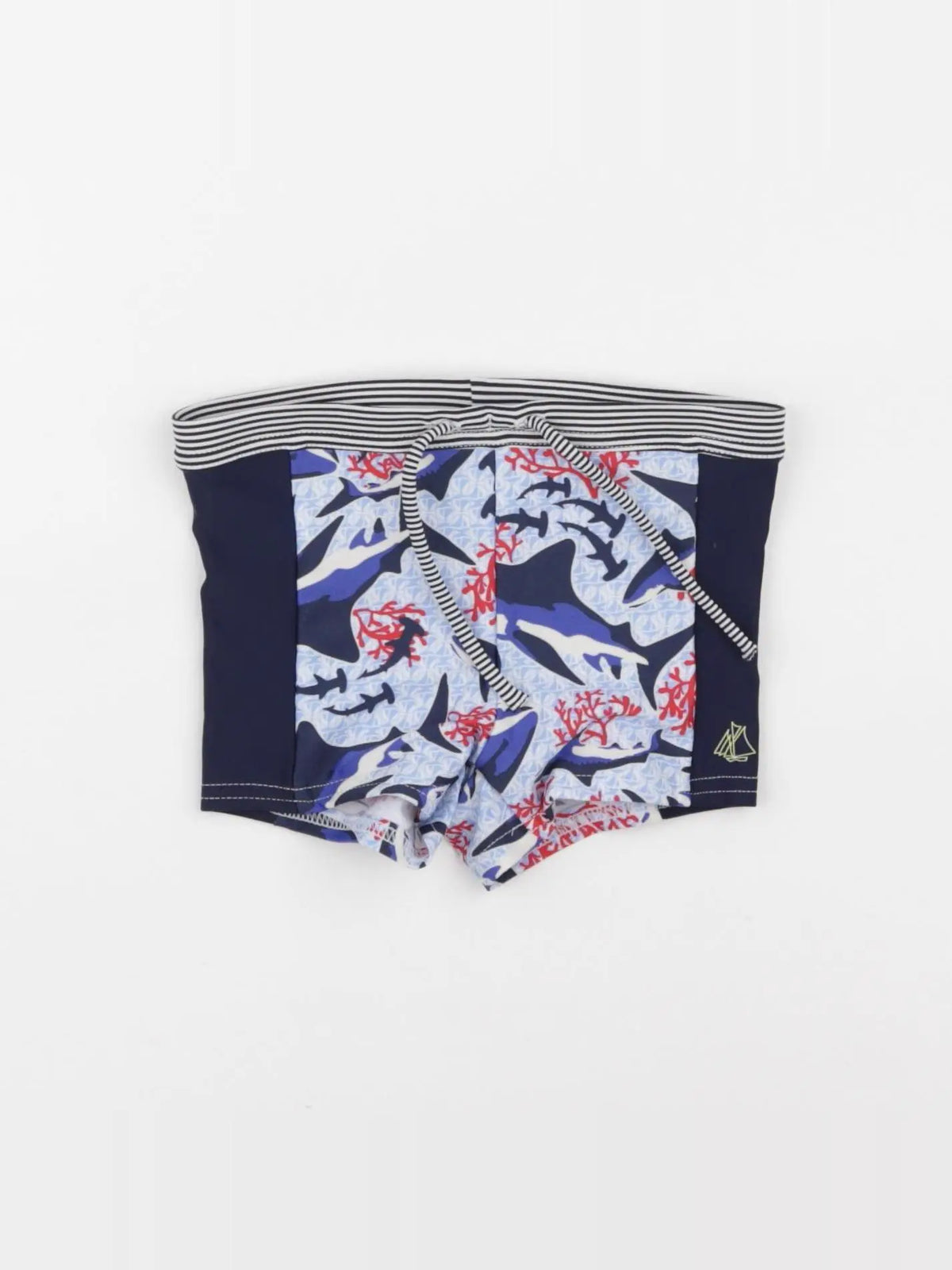 Petit Bateau - maillot de bain bleu - 24 mois