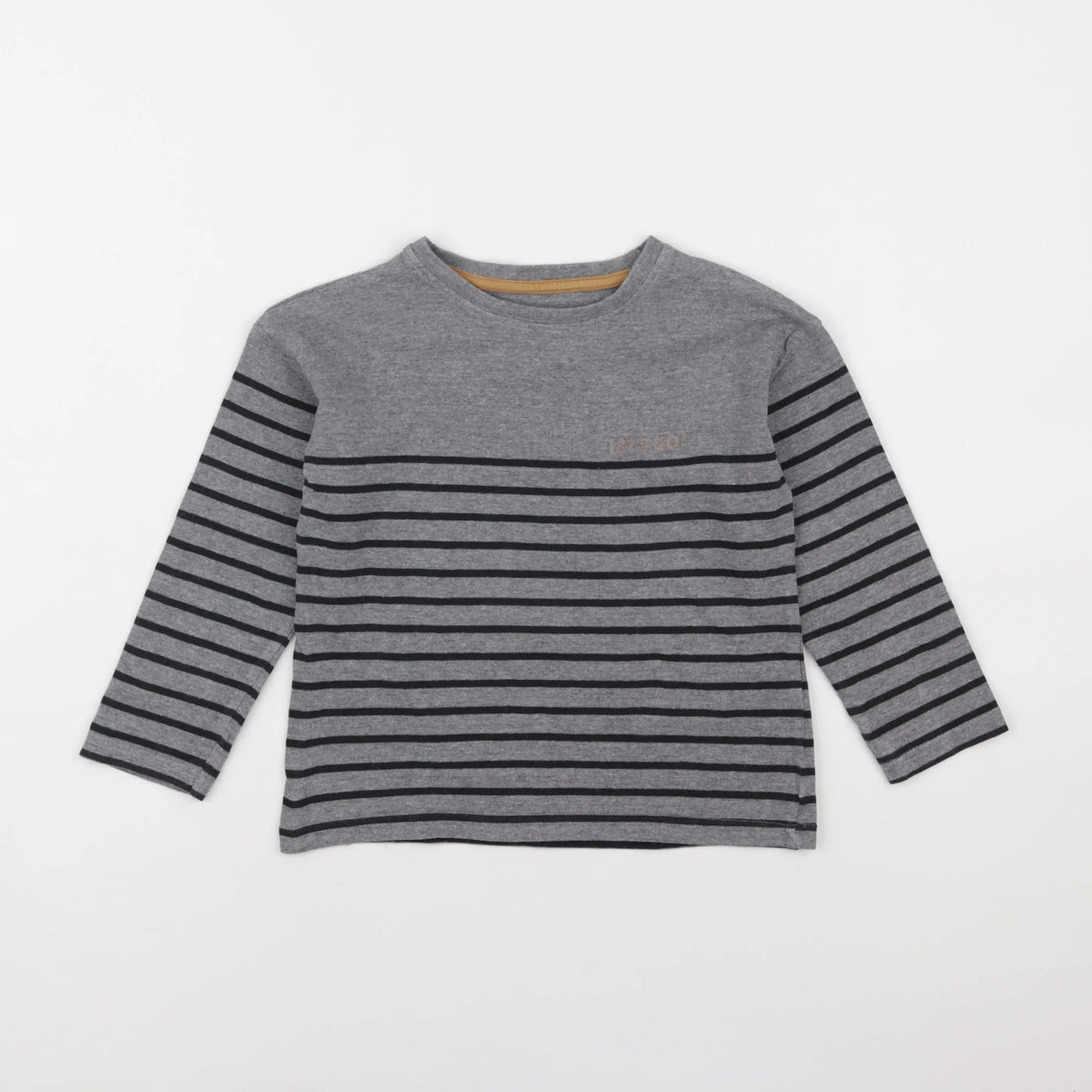 Vertbaudet - tee-shirt gris - 10 ans