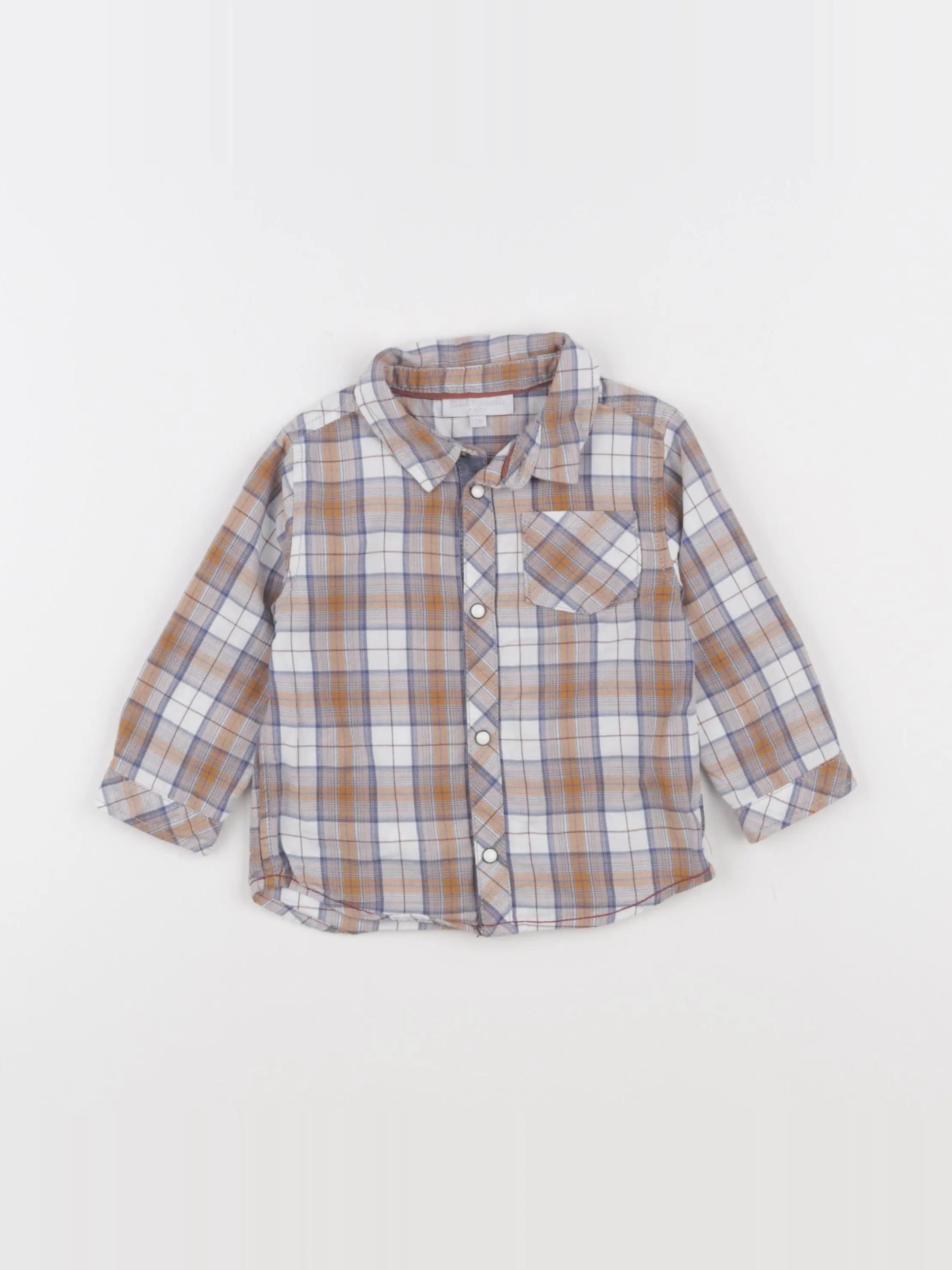 La Redoute - chemise multicolore - 12 mois