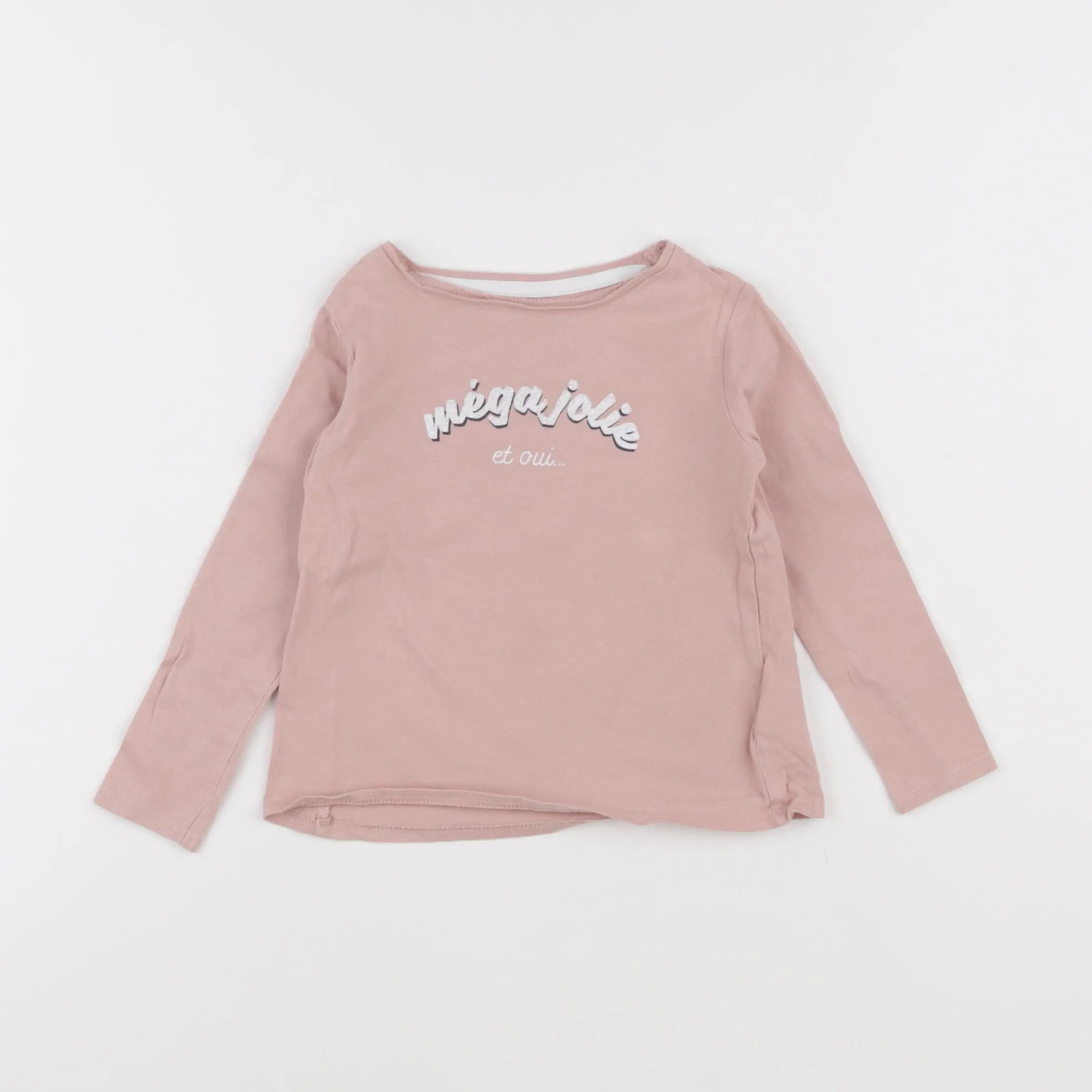 Vertbaudet - tee-shirt rose - 3 ans
