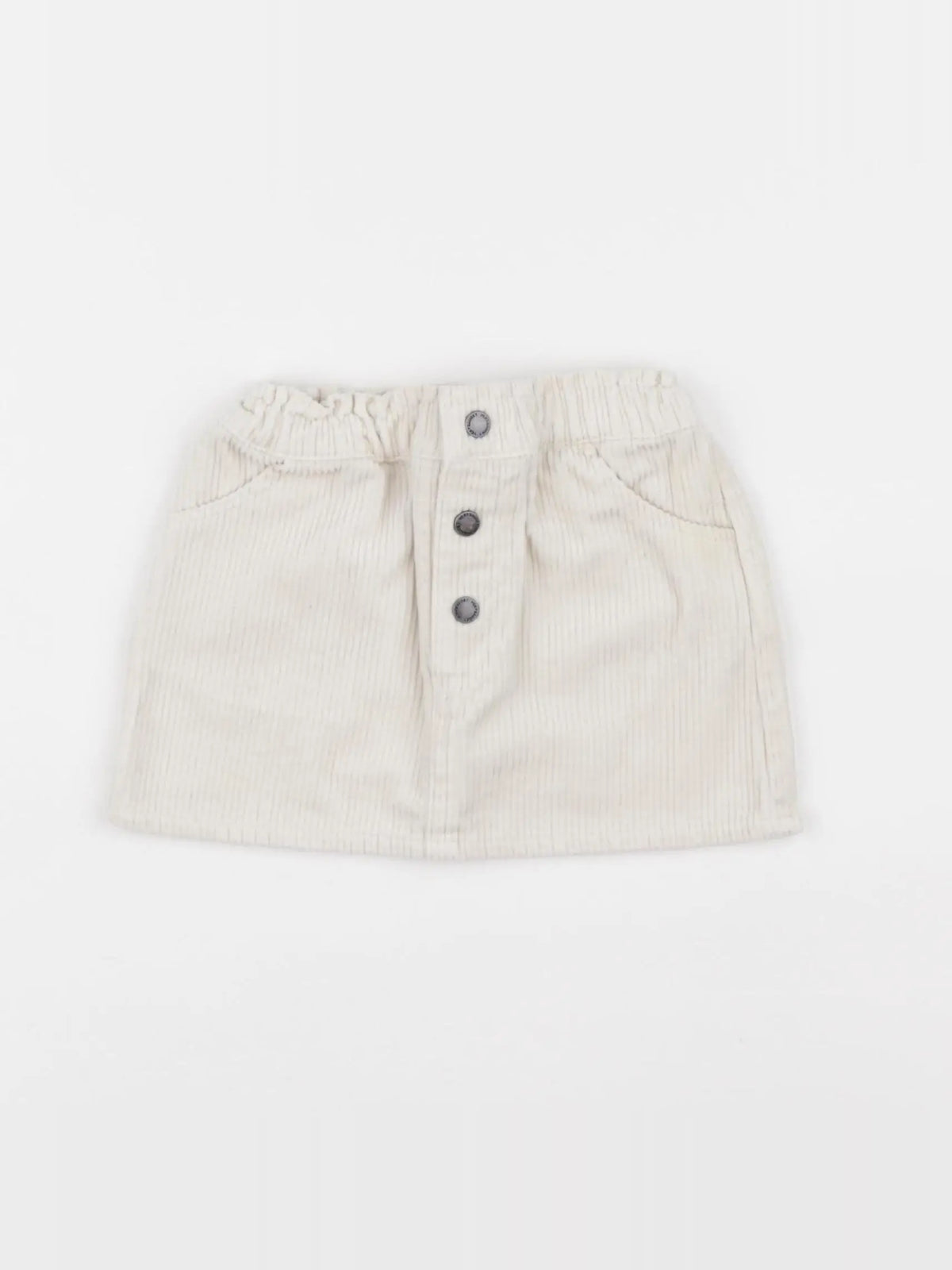 Vertbaudet - jupe blanc - 9 mois