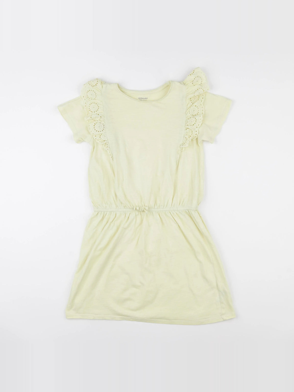 Vertbaudet - robe jaune - 10 ans