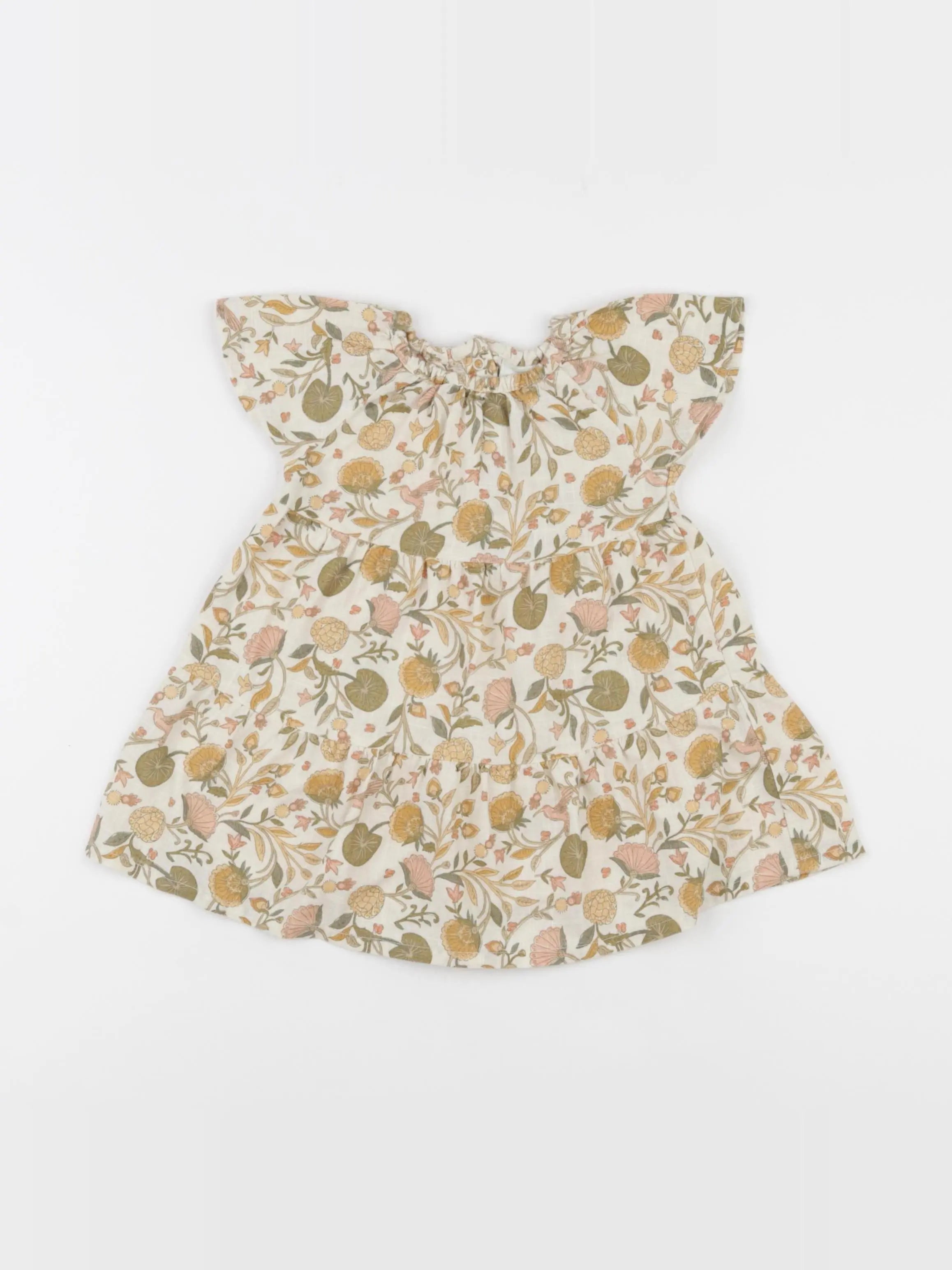 Tape à l'oeil - robe beige - 6 mois