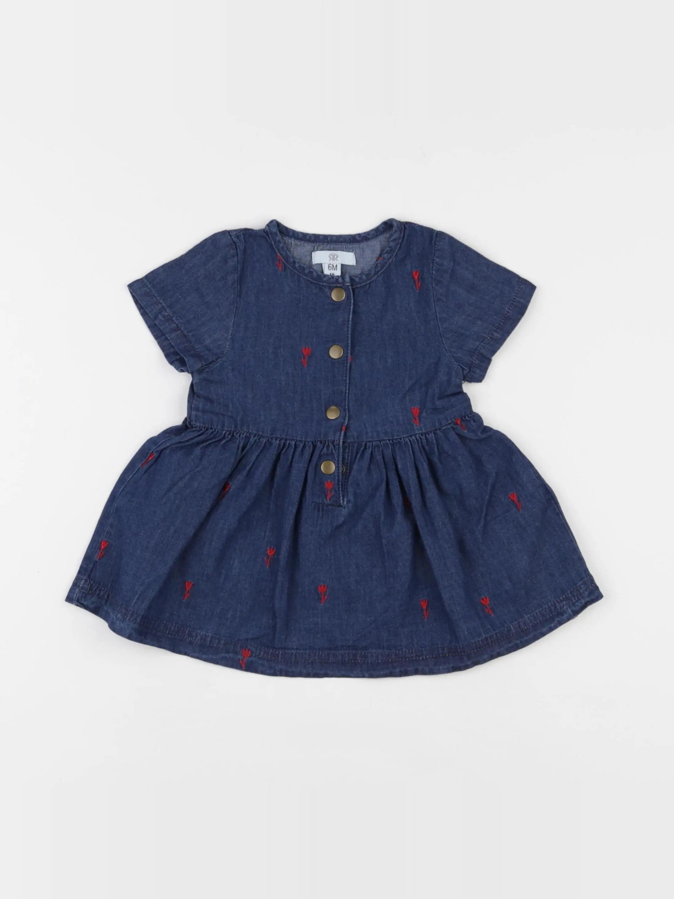 La Redoute - robe bleu - 6 mois