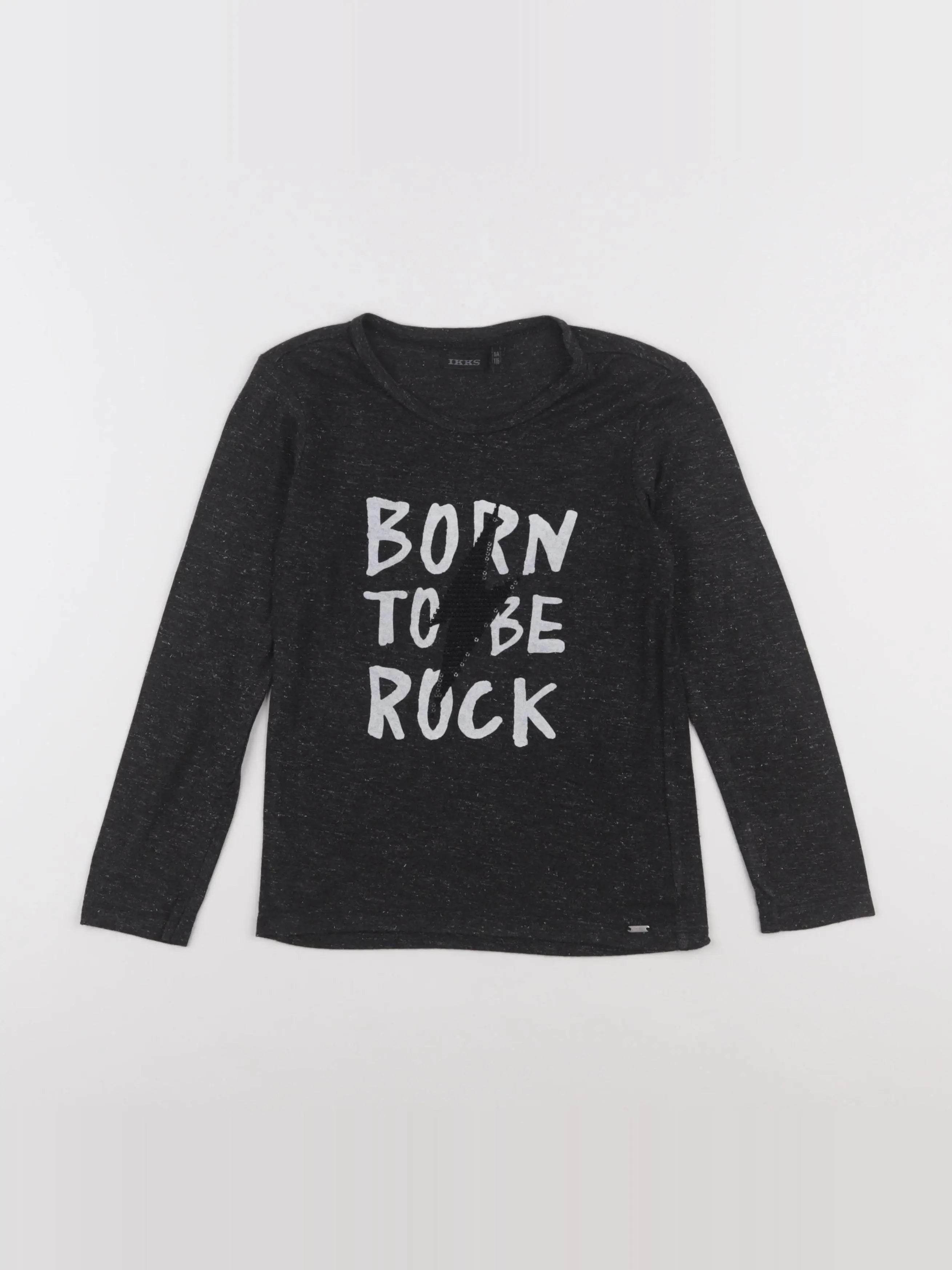 IKKS - tee-shirt noir - 6 ans