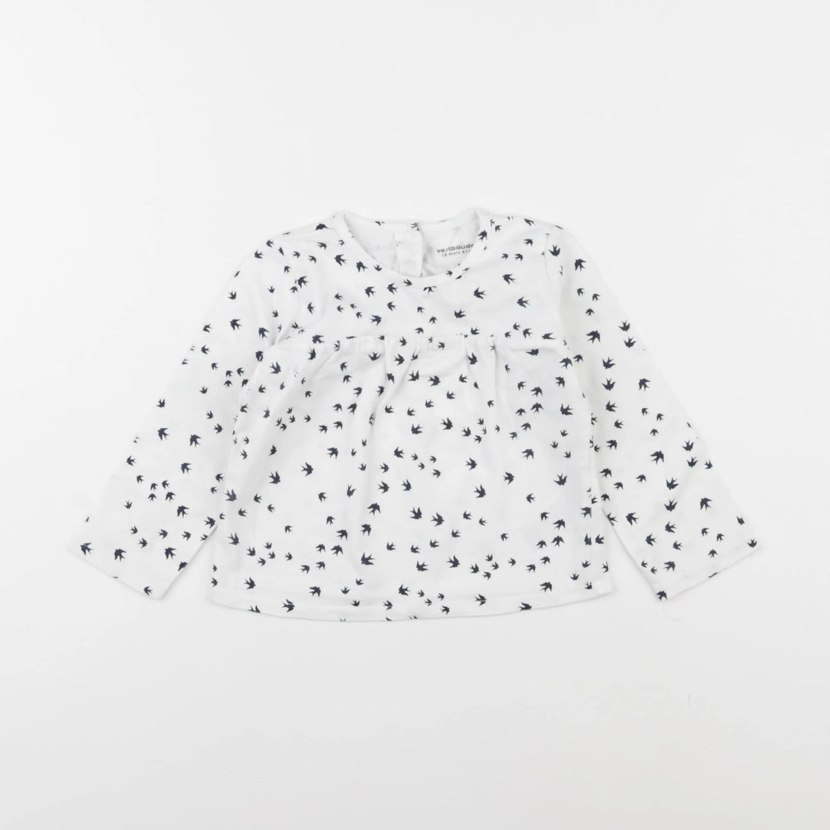 Vertbaudet - tee-shirt blanc - 18 mois