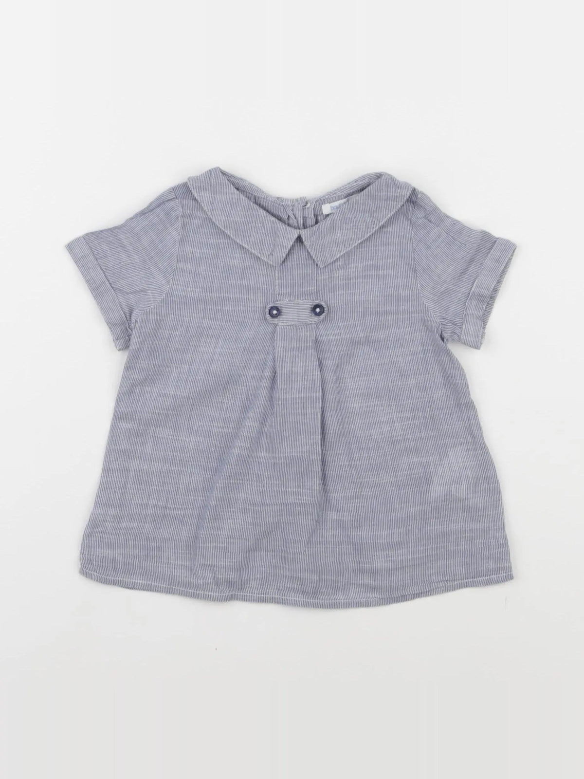 Boutchou - blouse bleu - 18 mois