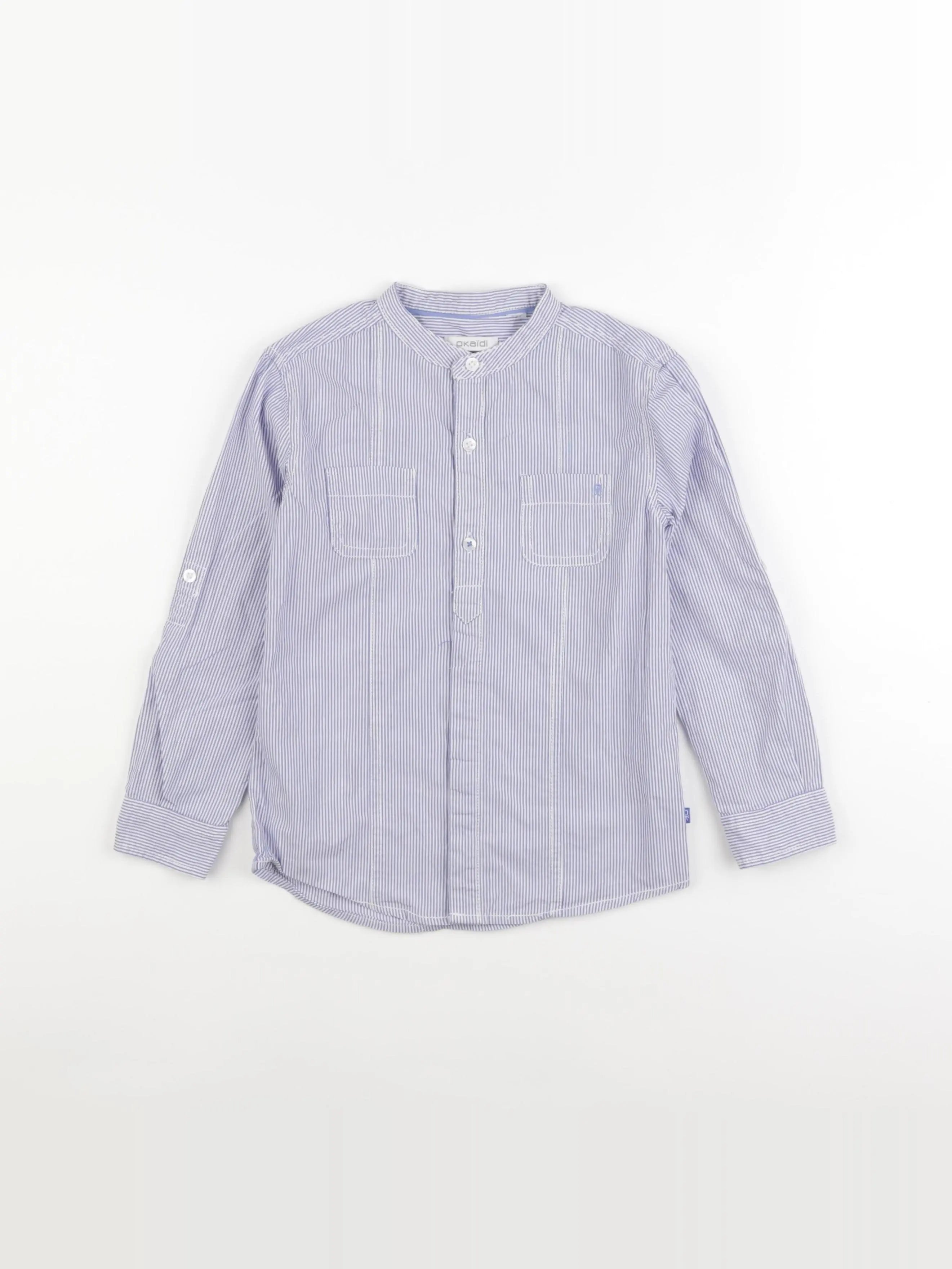 Okaidi - chemise bleu - 6 ans