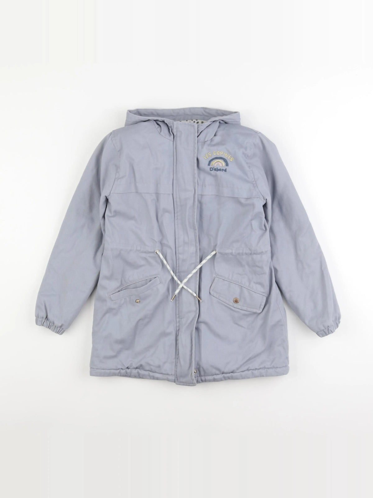 Vertbaudet - manteau bleu - 9 ans