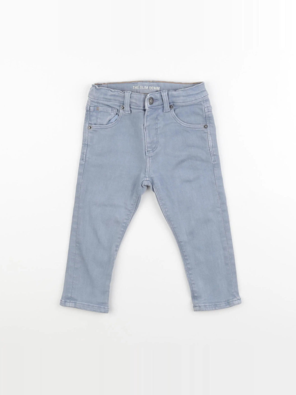 Zara - pantalon bleu - 12/18 mois
