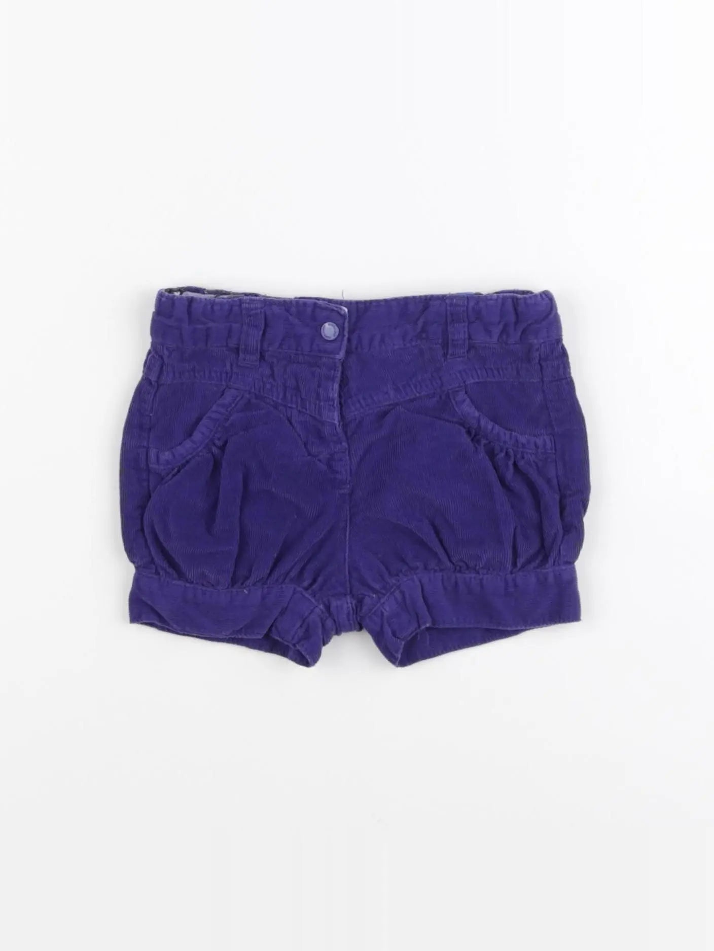 Vertbaudet - short bleu - 9 mois