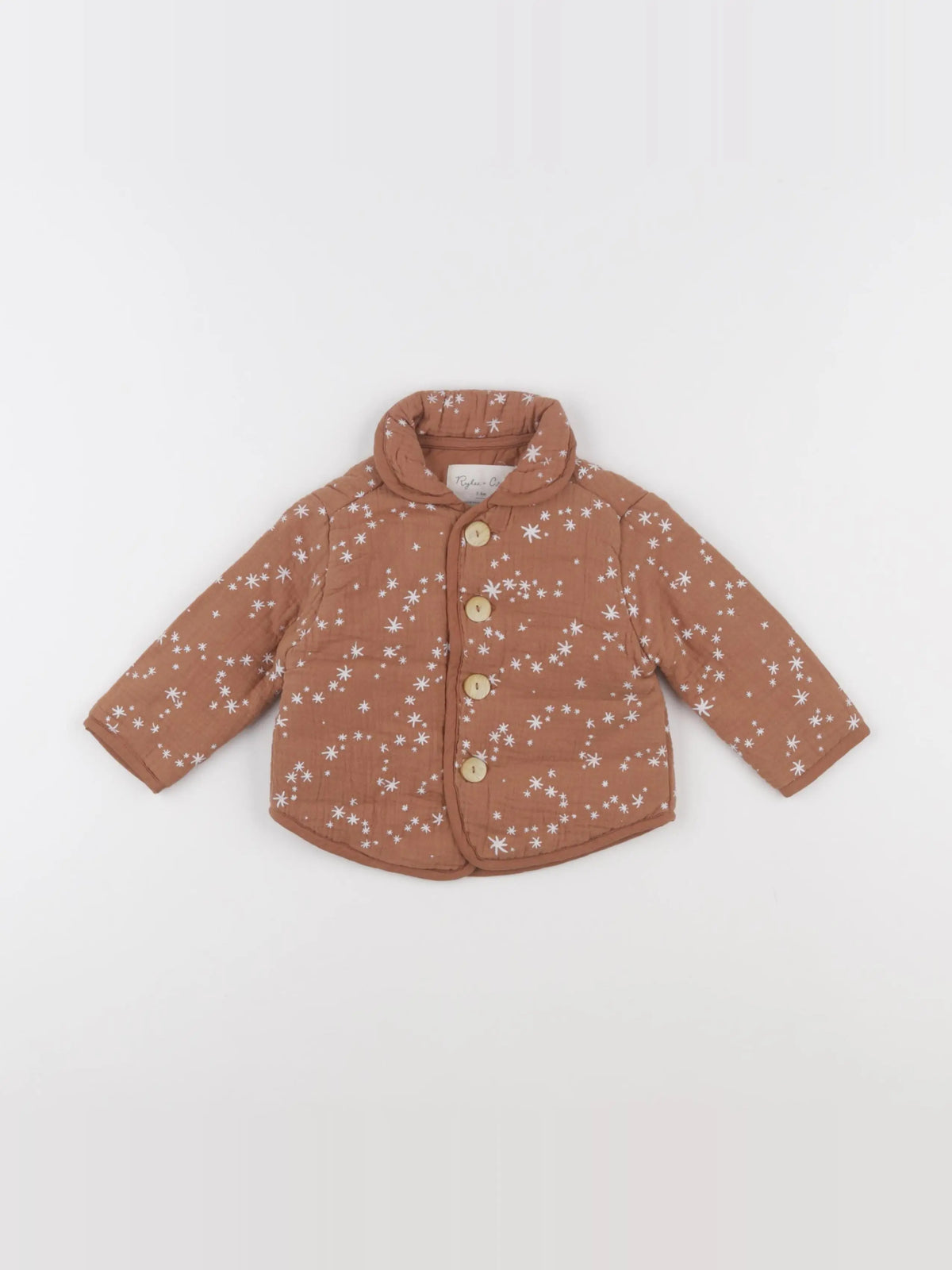 Rylee + Cru - veste marron - 3/6 mois