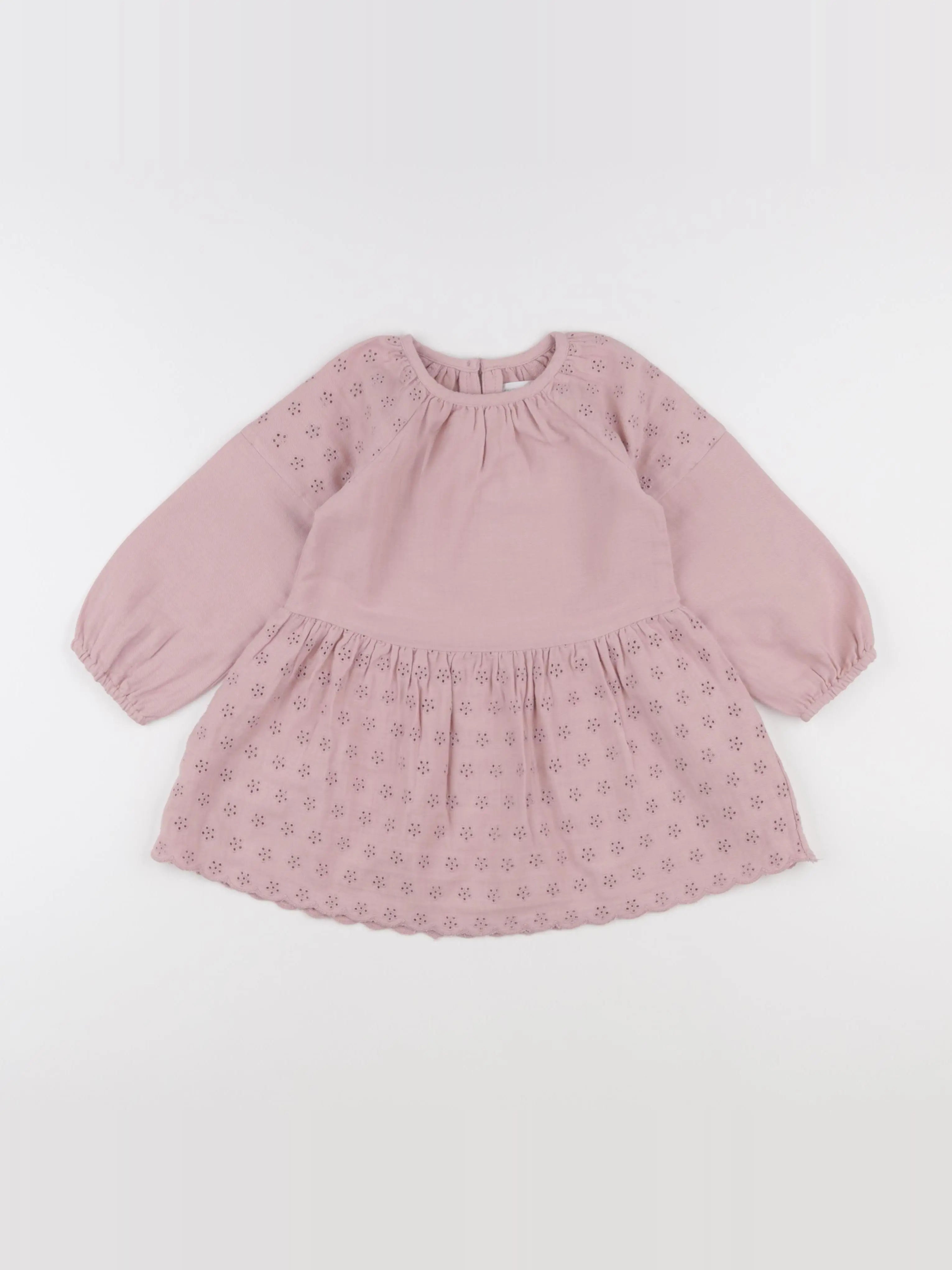 Zara - robe rose - 18/24 mois