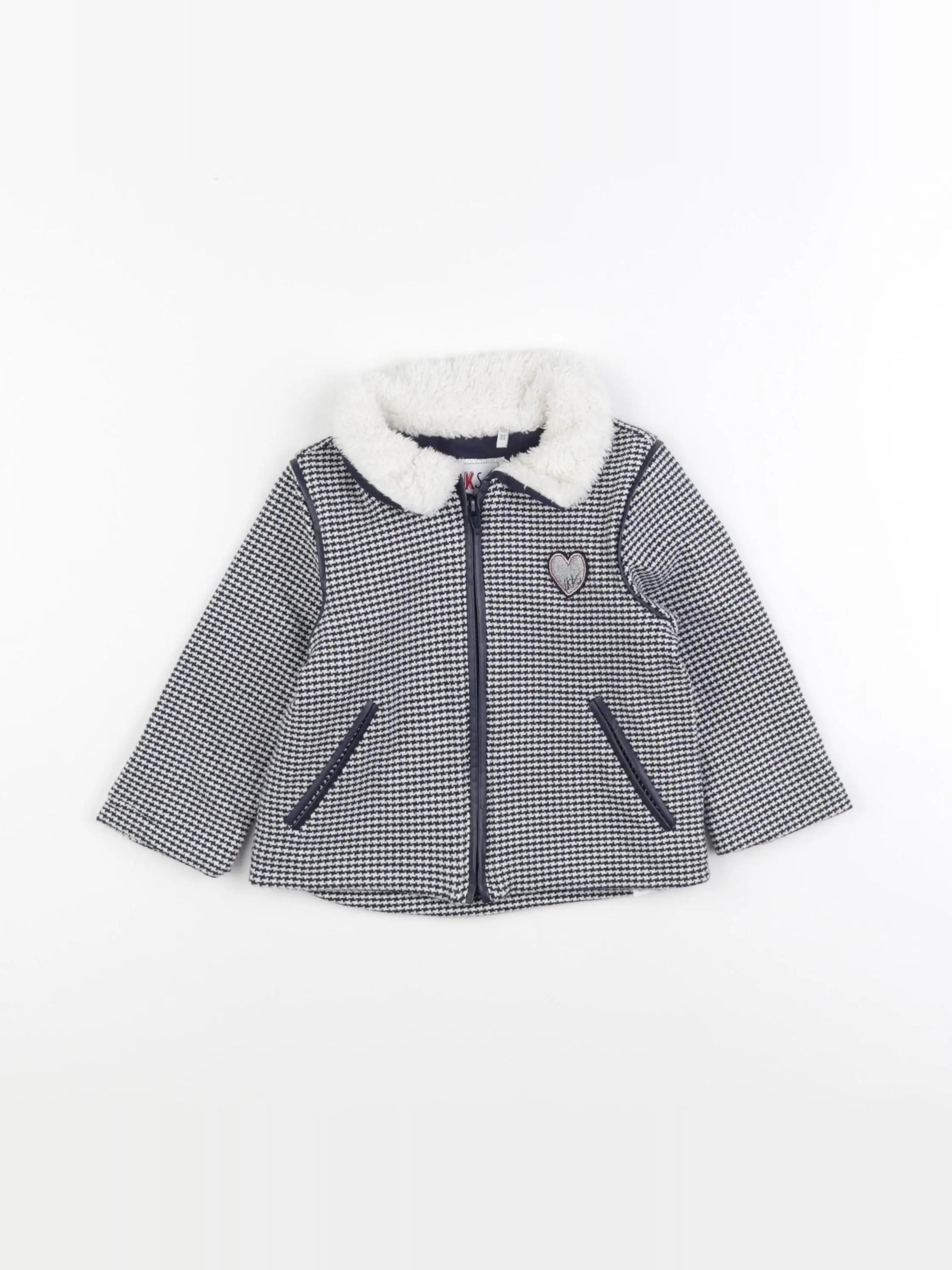 IKKS - veste bleu - 18 mois