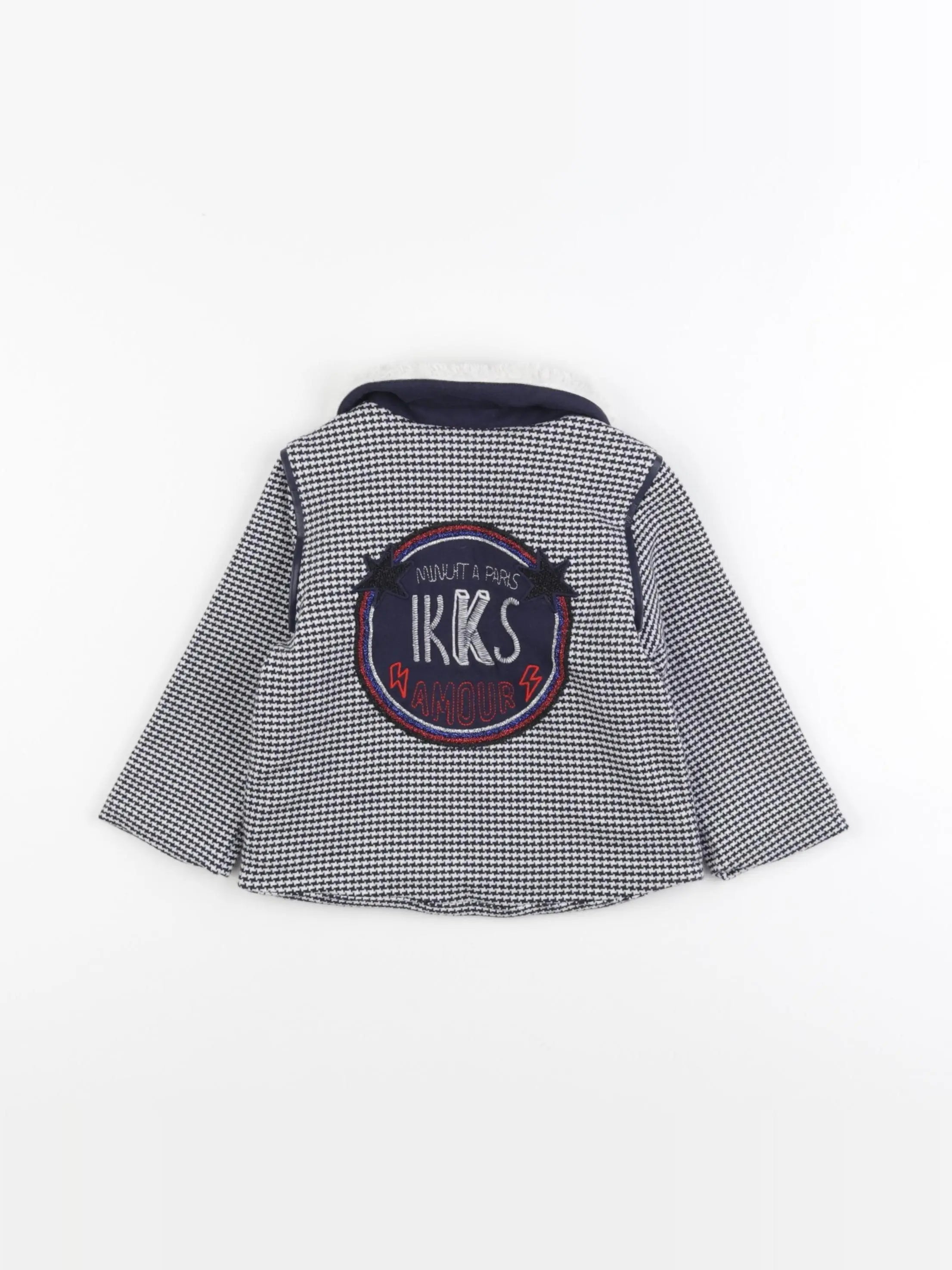 IKKS - veste bleu - 18 mois