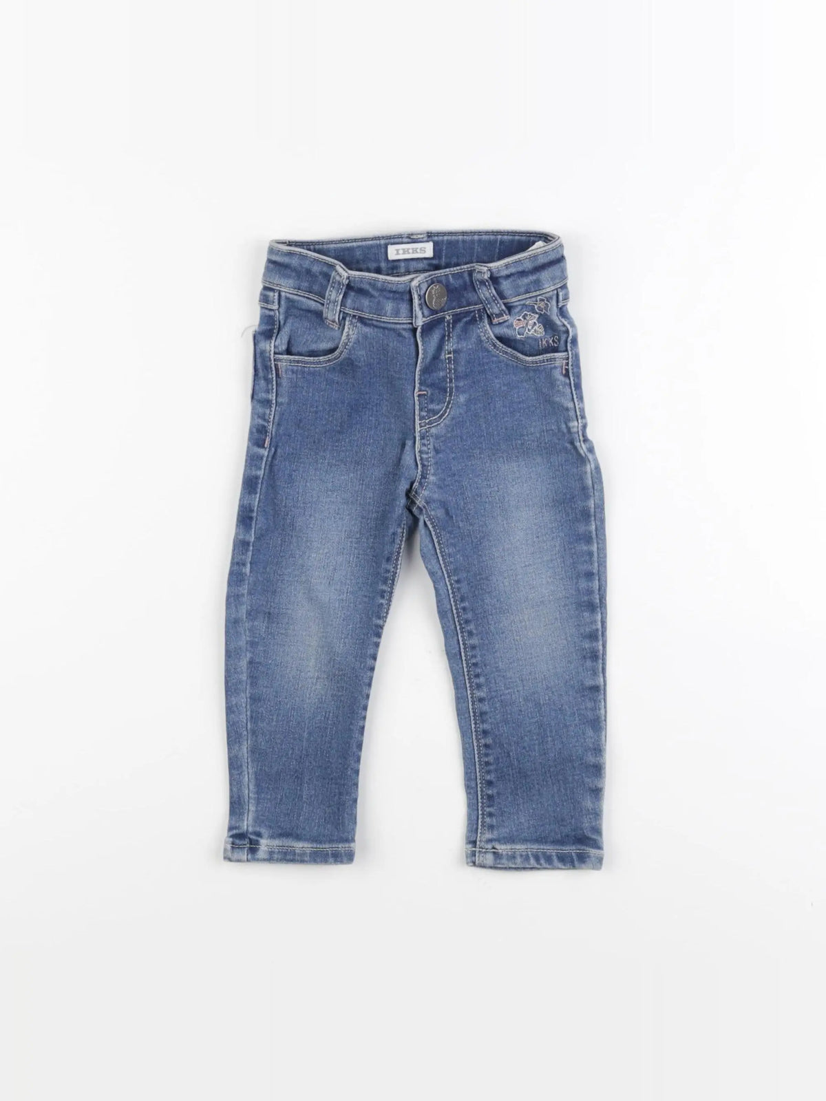 IKKS - jean bleu - 12 mois