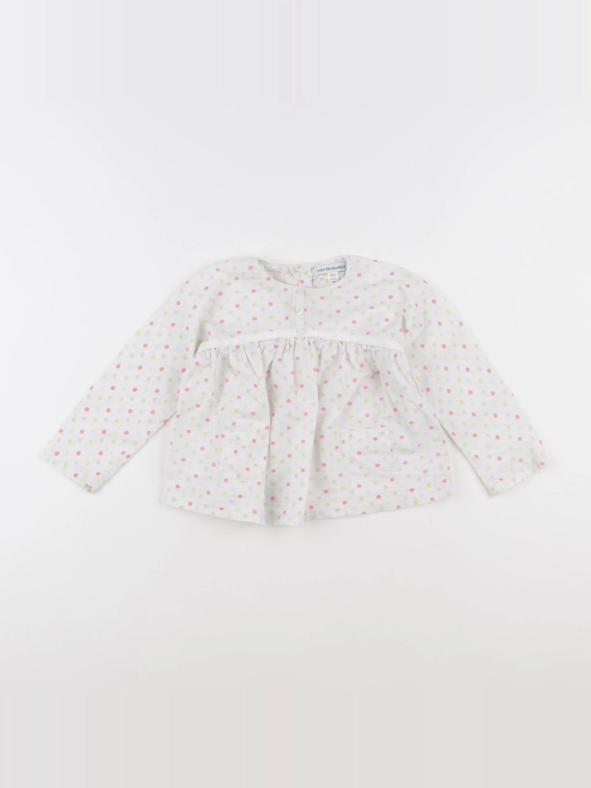 Vertbaudet - blouse multicolore - 24 mois