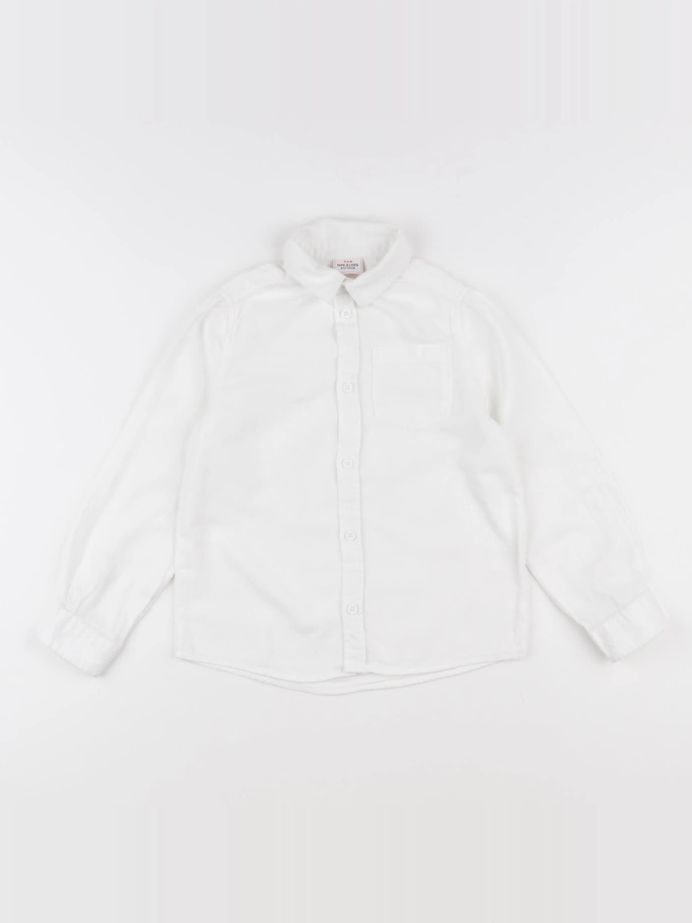Tape à l'oeil - chemise blanc - 5 ans