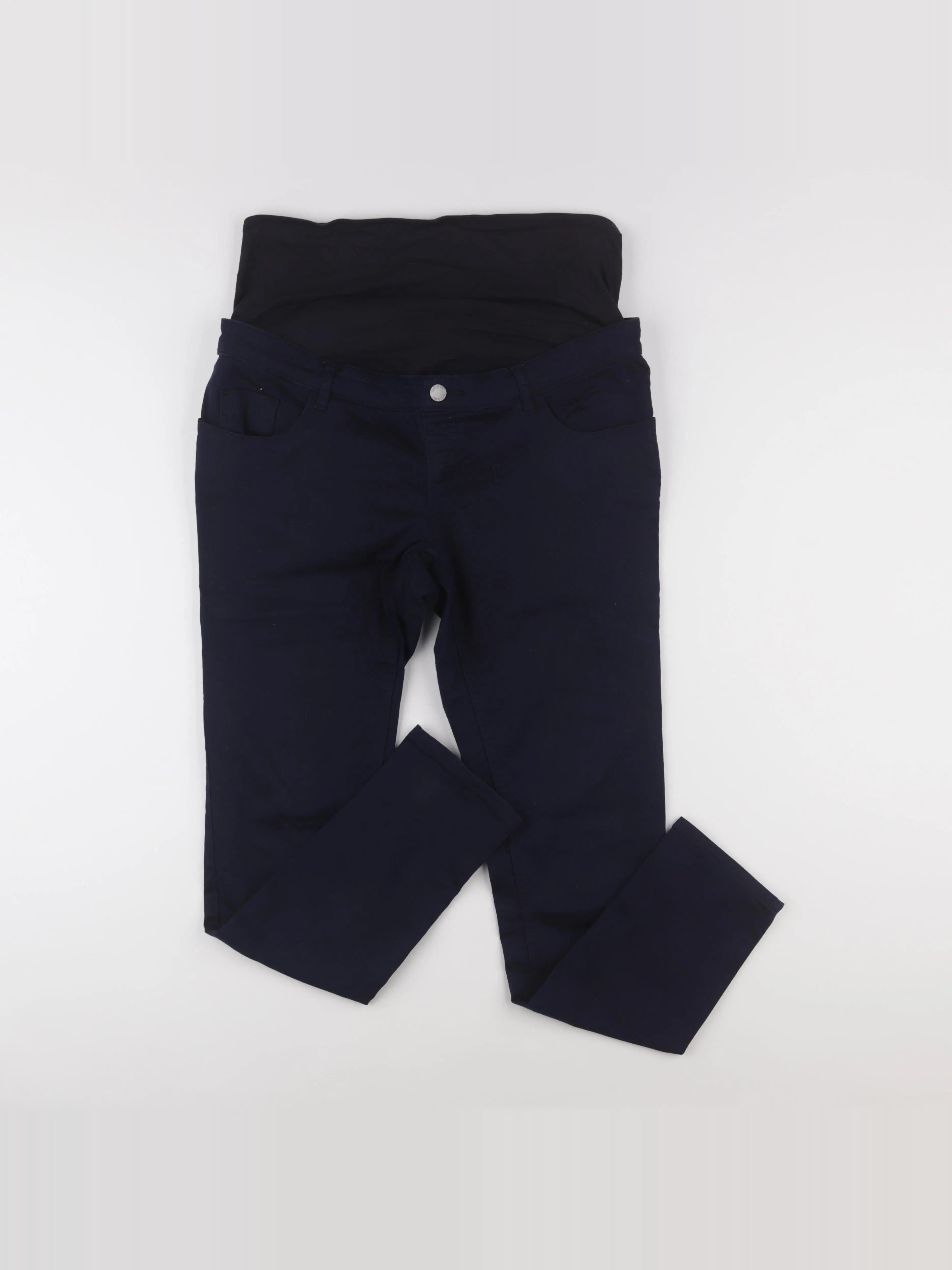 Kiabi - pantalon grossesse bleu - 40