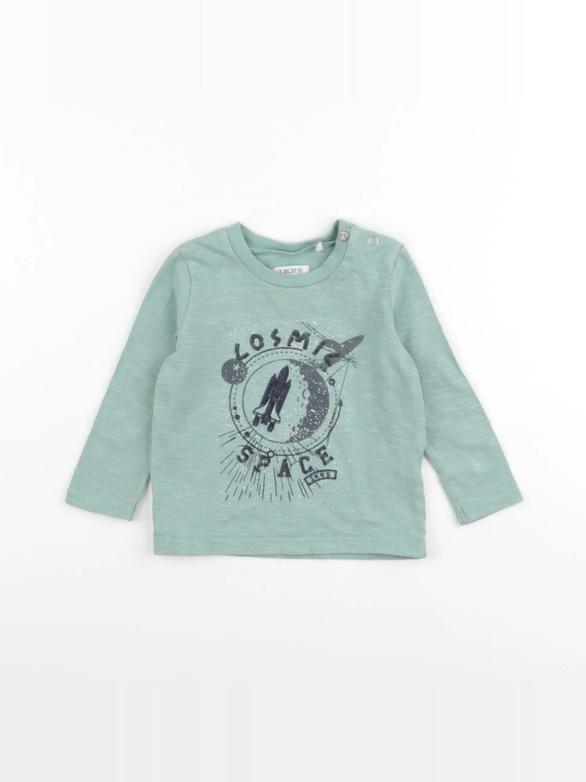 IKKS - tee-shirt vert - 6 mois