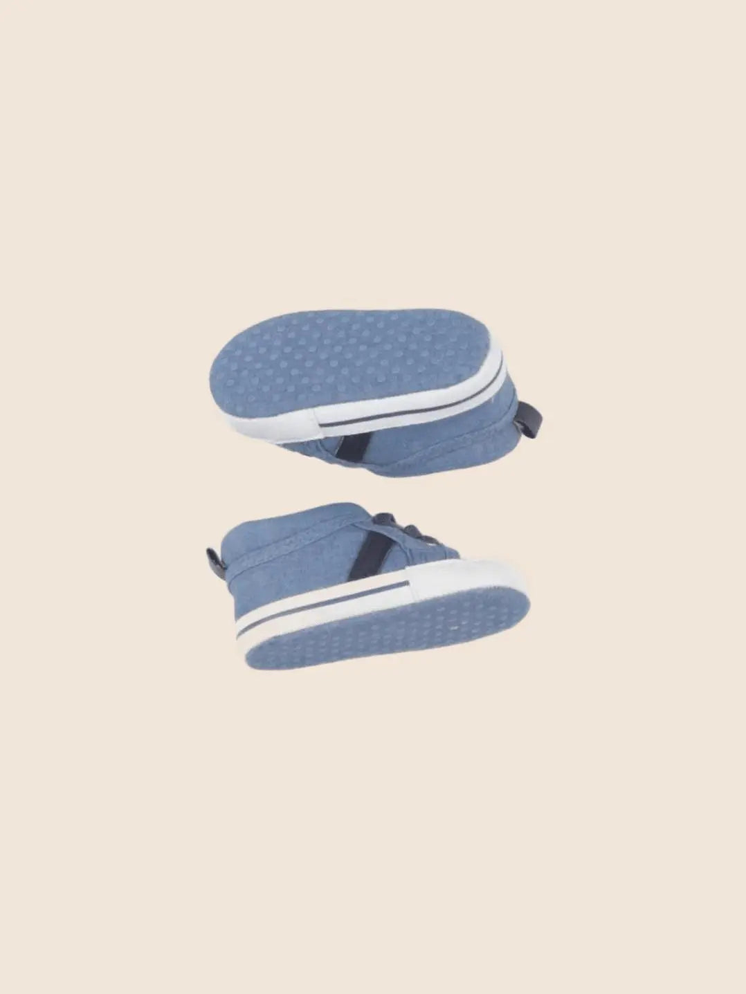 Vertbaudet - chaussons bleu - pointure 17
