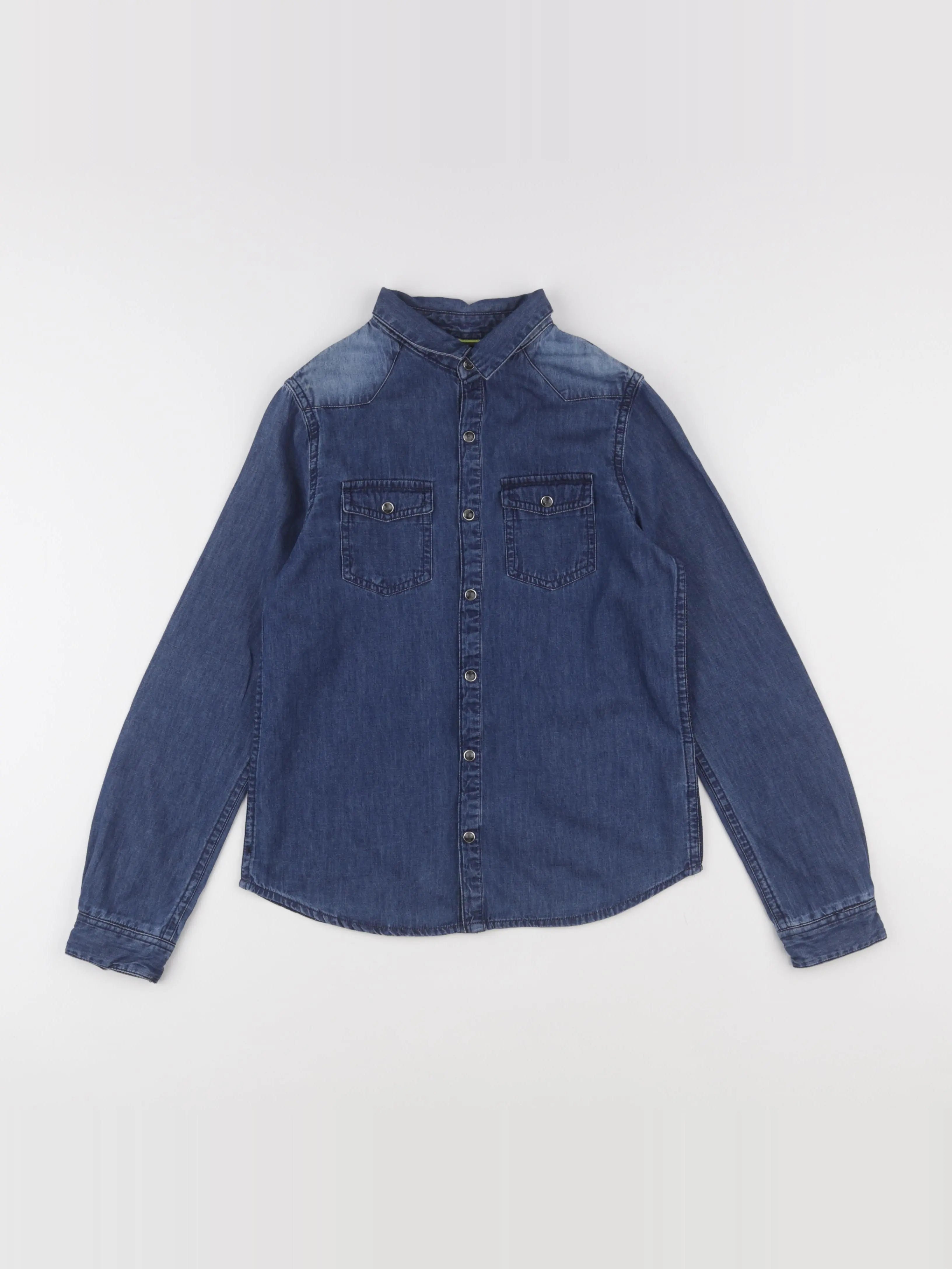 IKKS - chemise bleu - 10 ans