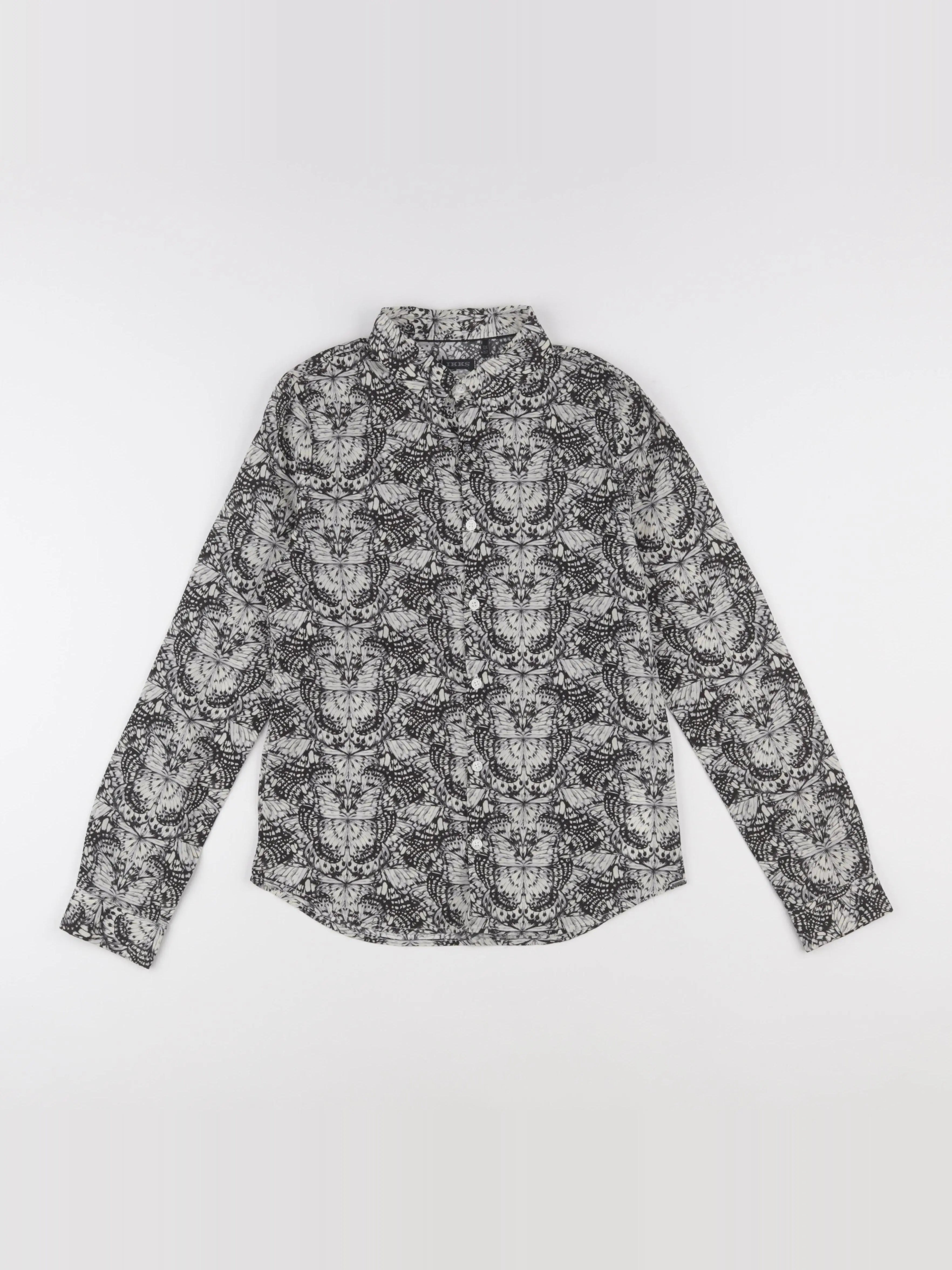 IKKS - chemise noir - 12 ans