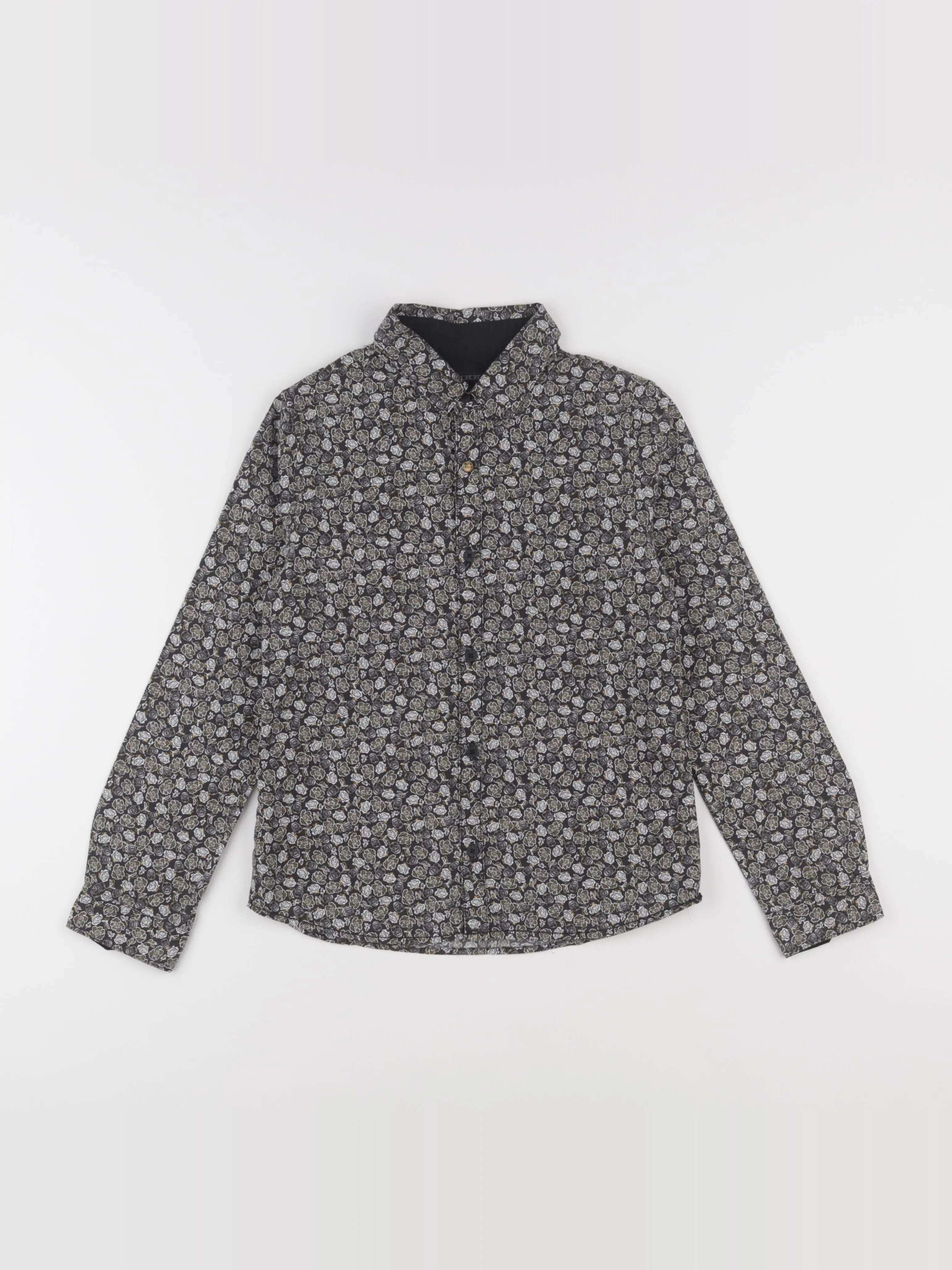 IKKS - chemise noir - 8 ans