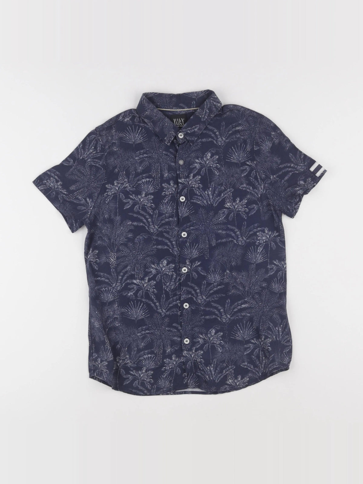 IKKS - chemise bleu - 10 ans