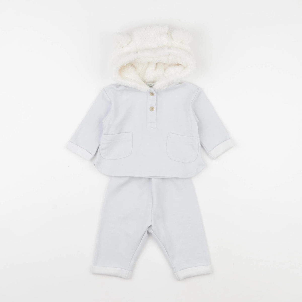 Vertbaudet - ensemble bleu - 9 mois