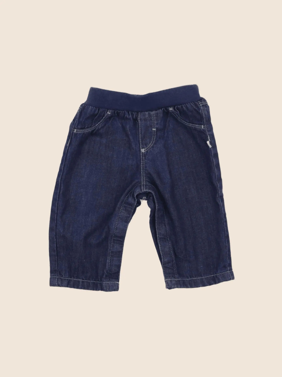 Petit Bateau - jean bleu - 3 mois